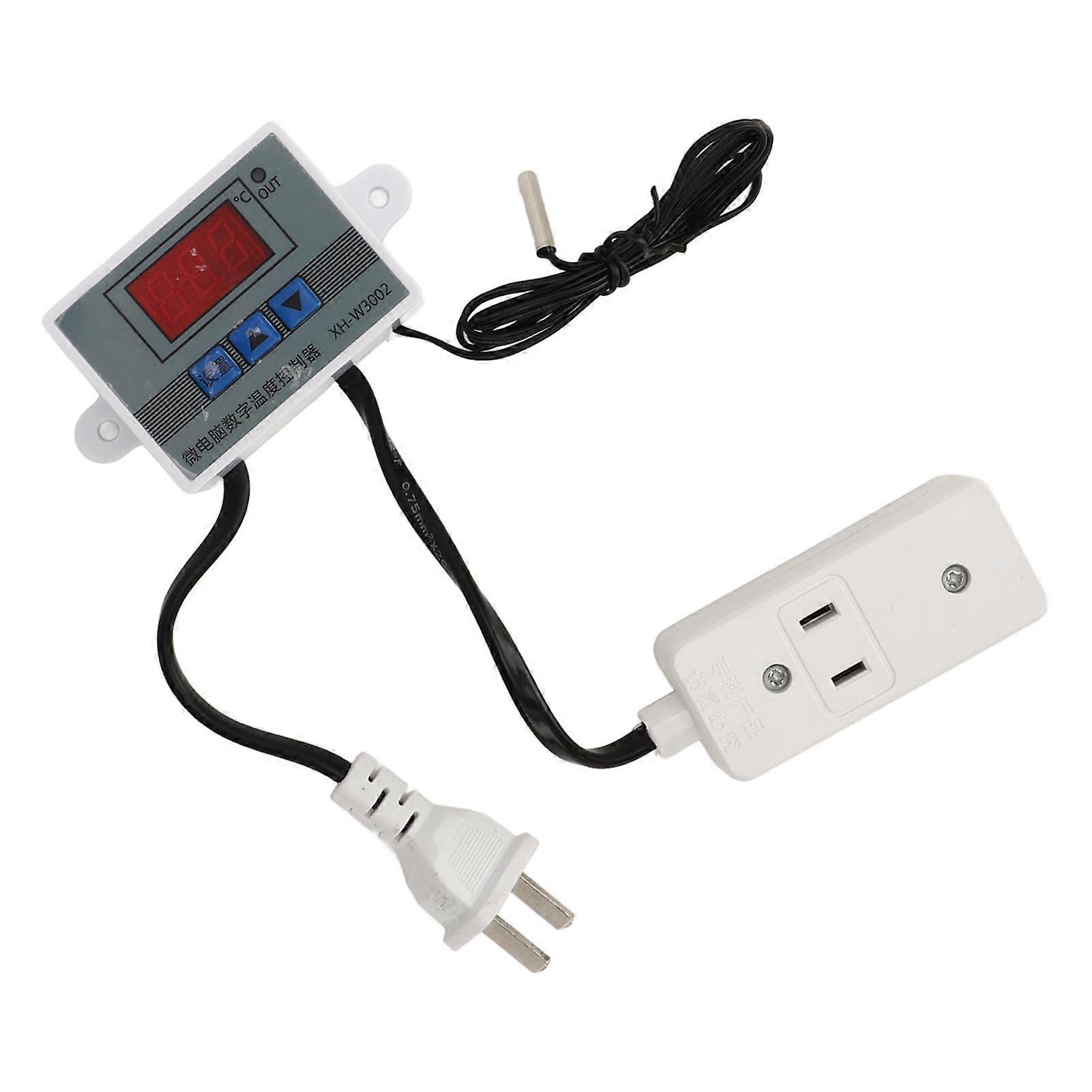 Digital Temperature Controller Thermostat Switch 1500W 0.1℃ High Accuracy