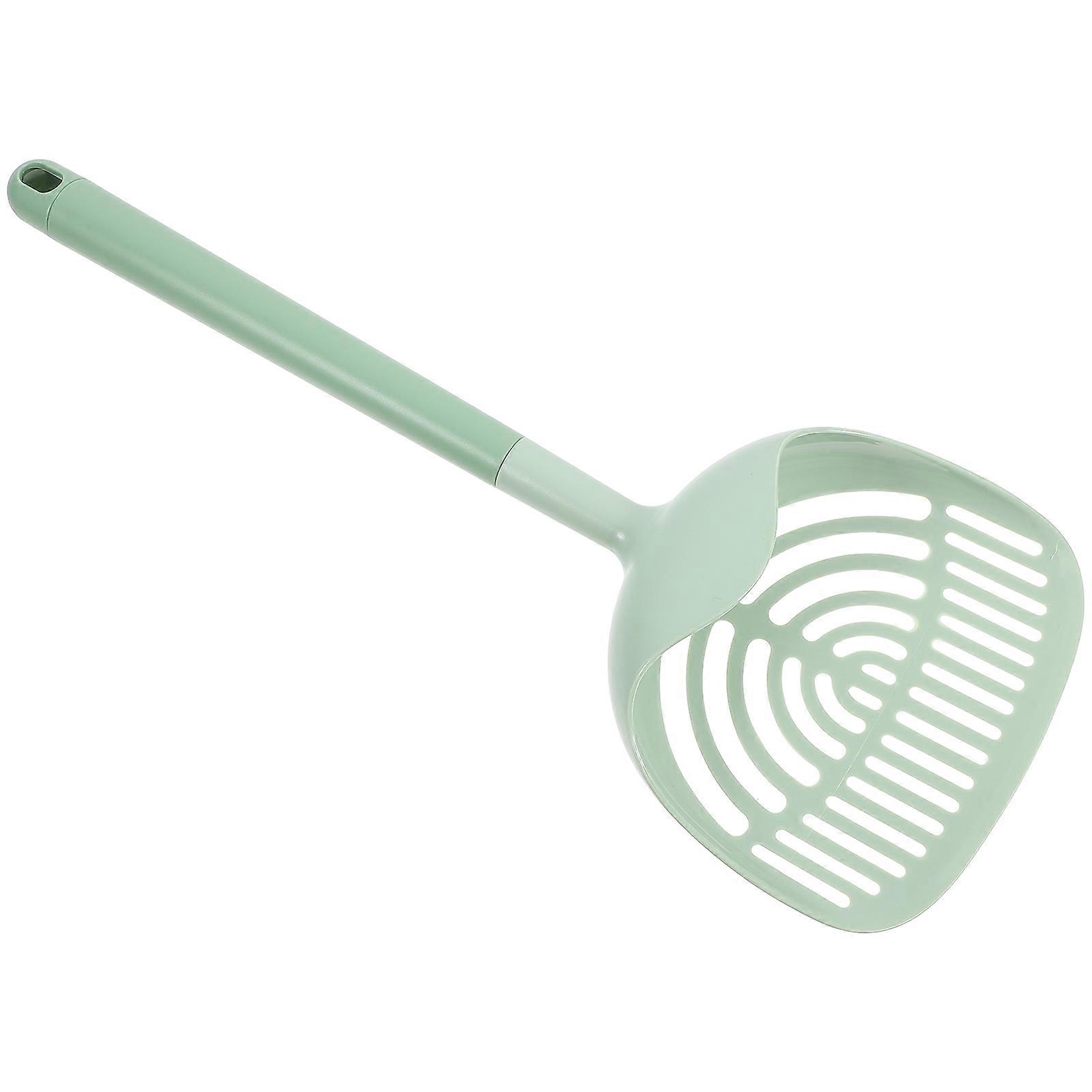 Cat Poop Scoop Ergonomic Handling Large Size Green 40.00X14.70X5.00CM 1Pack