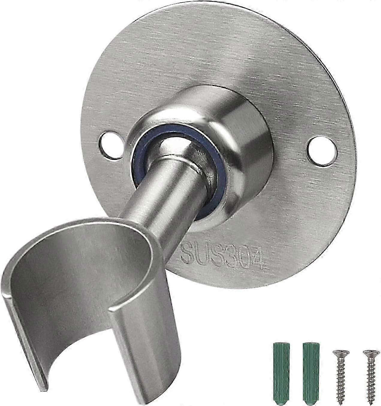 Supporto per doccia in acciaio inossidabile, il supporto per doccia è resistente e può essere regolato a piacimento, per 22,5 mm-2 pezzi