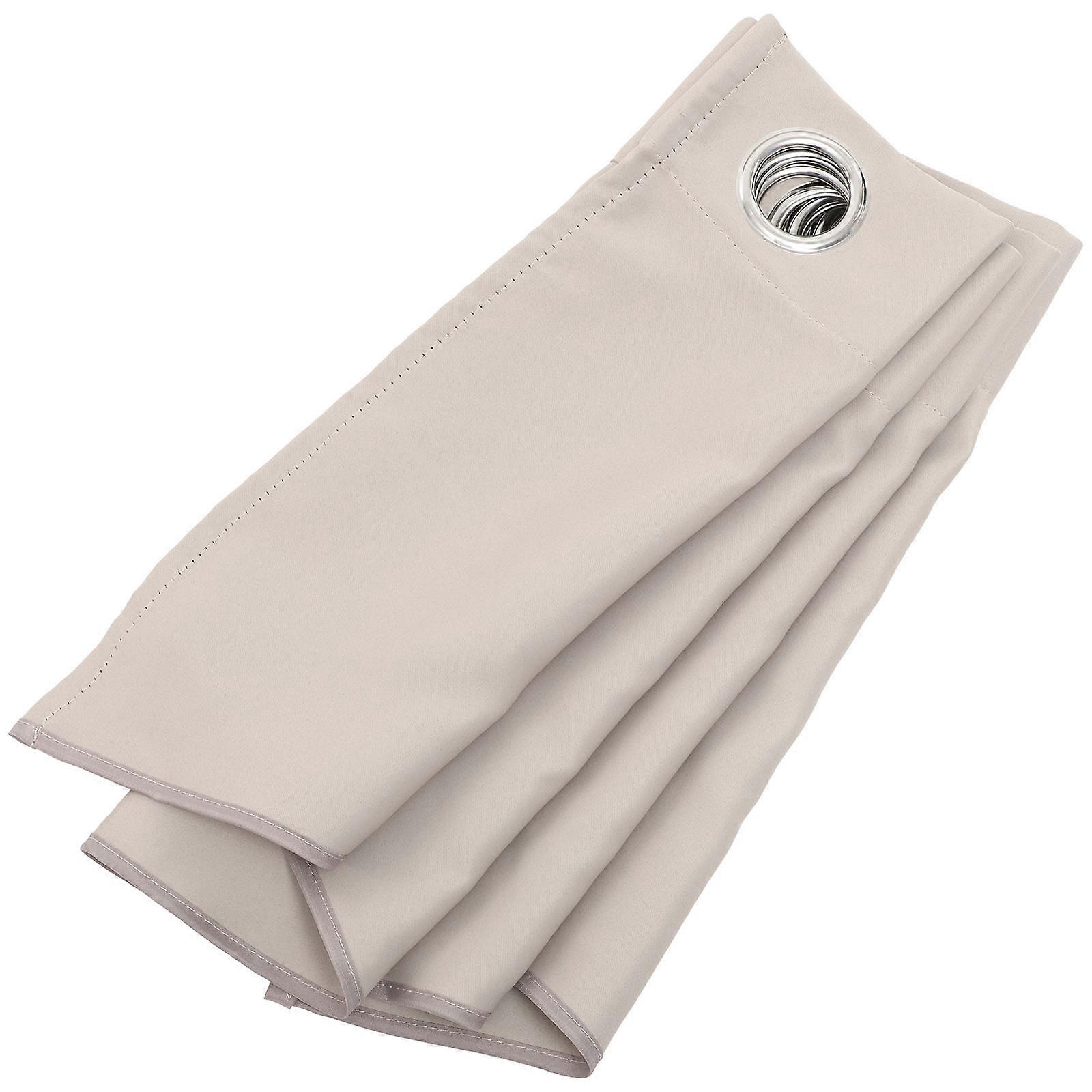 Light Grey Blackout Curtains for Bedroom & Office – Premium Window Curtains & Valance for Privacy and Sunlight Control