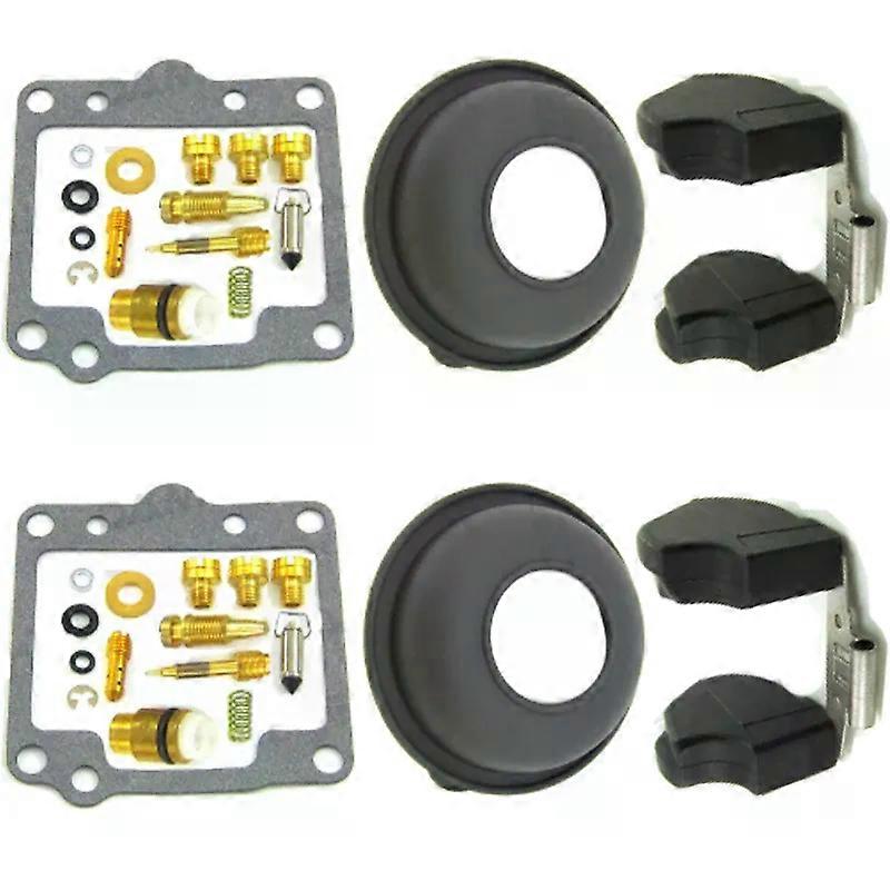 ヤマハXS400 DOHC 1982-1984 XS 400フロートプランジャーダイヤフラムオートバイエンジンキャブレター修理キット用