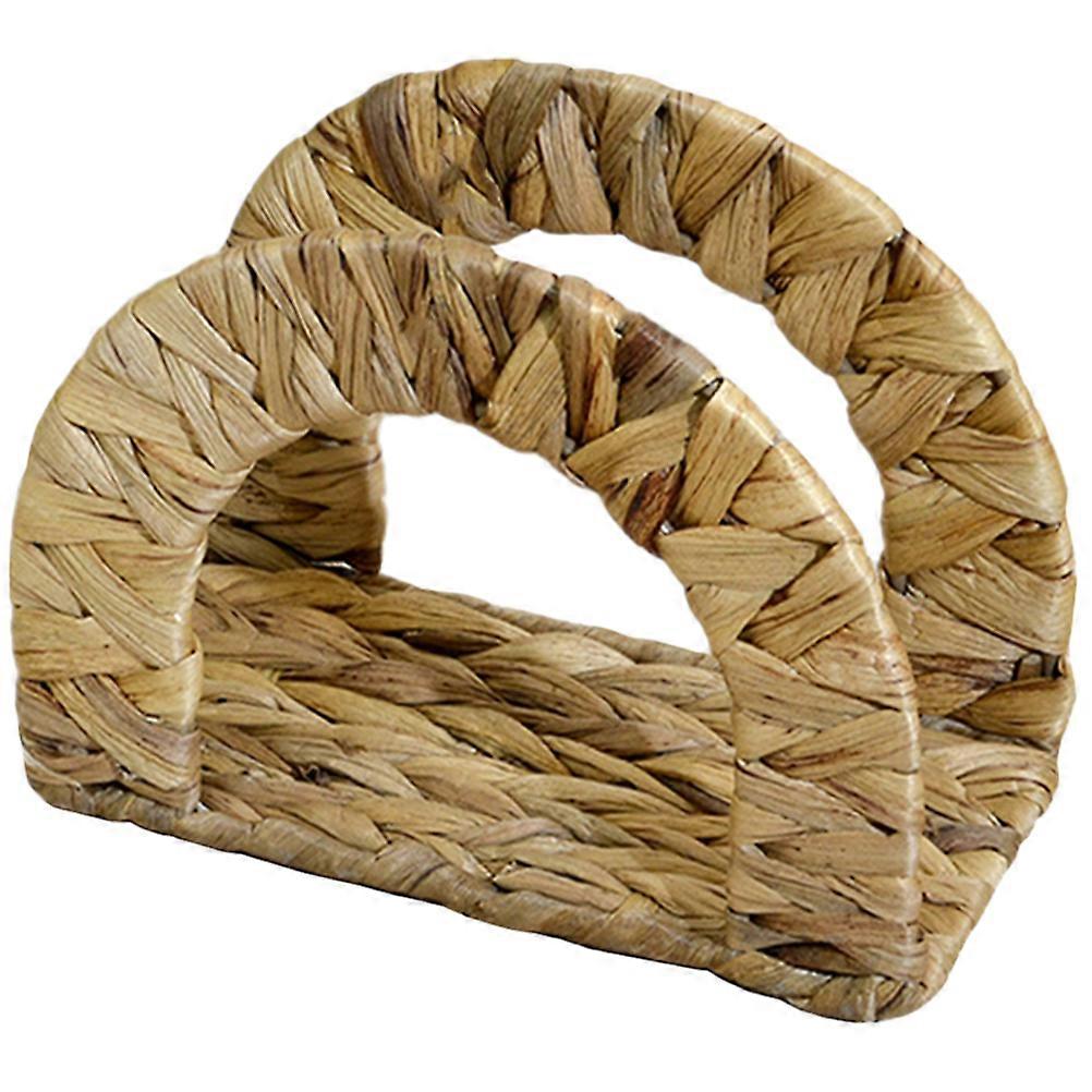 Freestanding Woven Napkin Holder for Tabletop Use – Serviette Stand for Home, Kitchen, Dining, Parties, and Restaurant Settings
