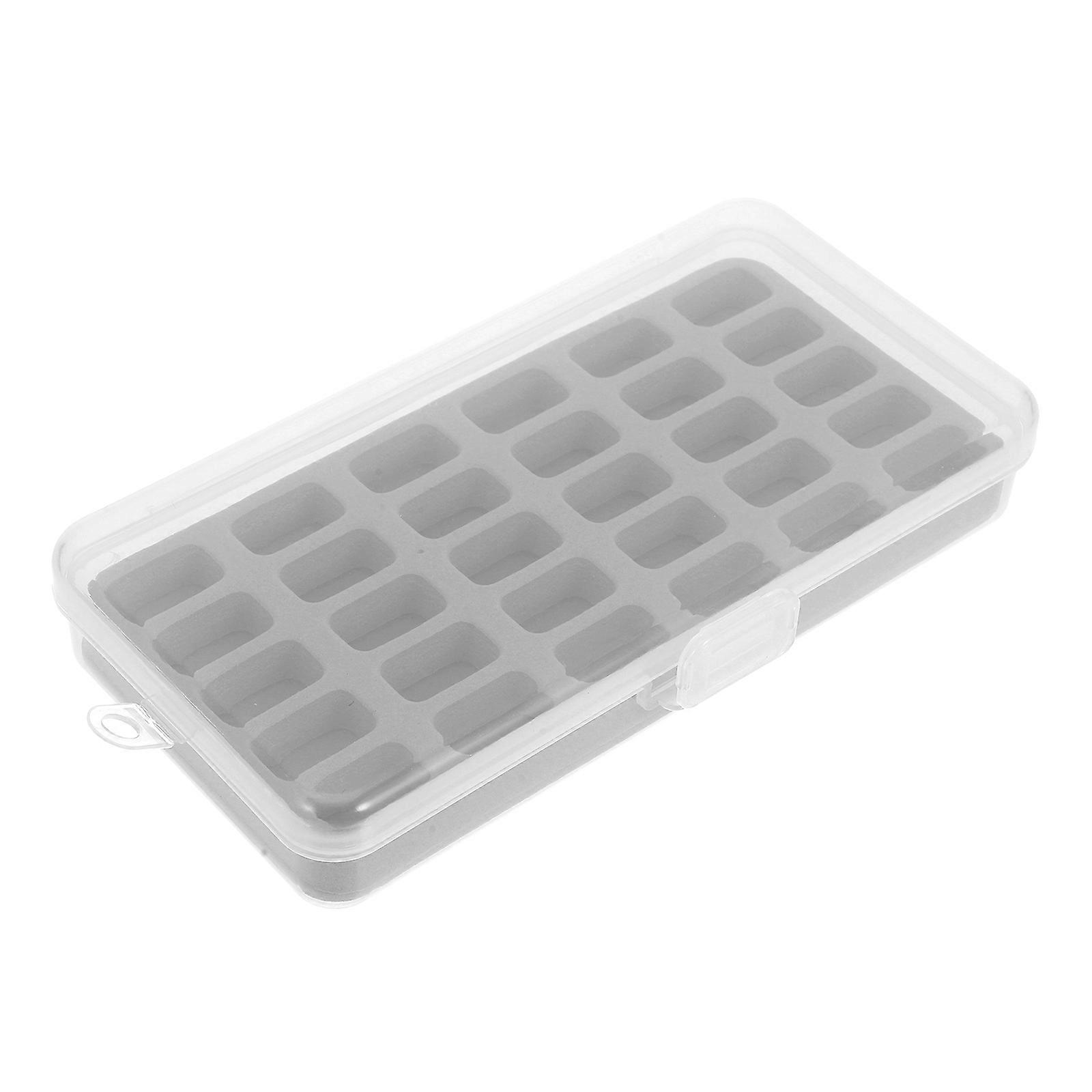 Sewing Machine Bobbin Box Organizer for Versatile Storage Small Plastic Case