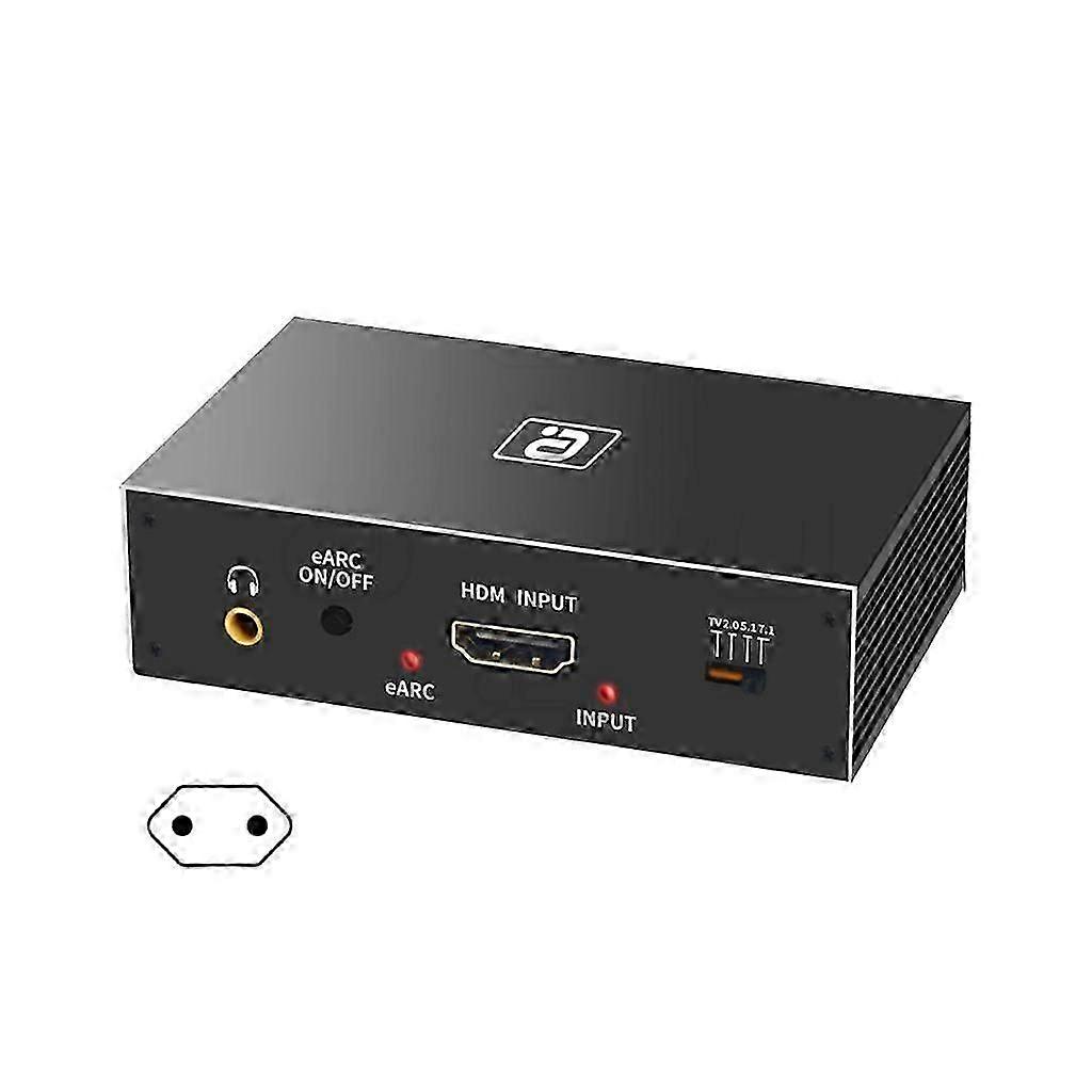 HDMI2.0b Audio Extractor 8K30hz 4K2K60hz HDCP 2.3 7.1CH DSTHD Perfect for Gaming and MovieNights