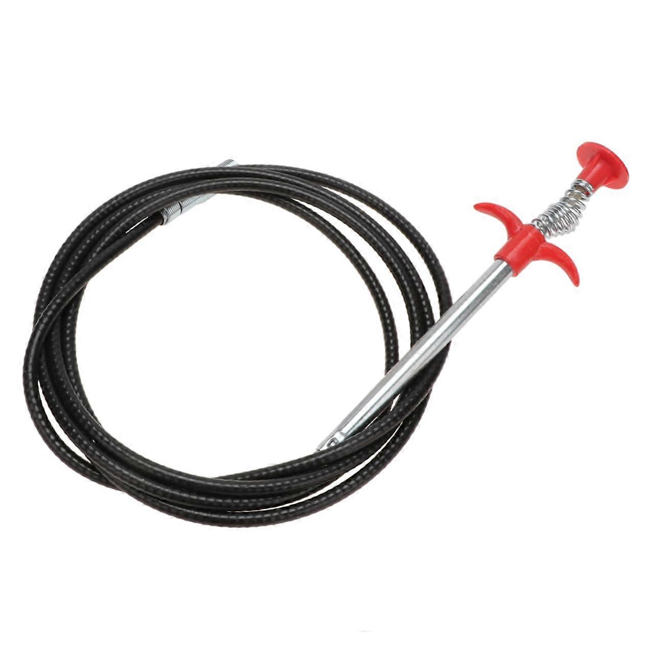 Flexible Drain Cleaning Tool for Hair and Foreign Objects, Longlasting and Easy to Use for Toilets, Sinks, and Bathtubs