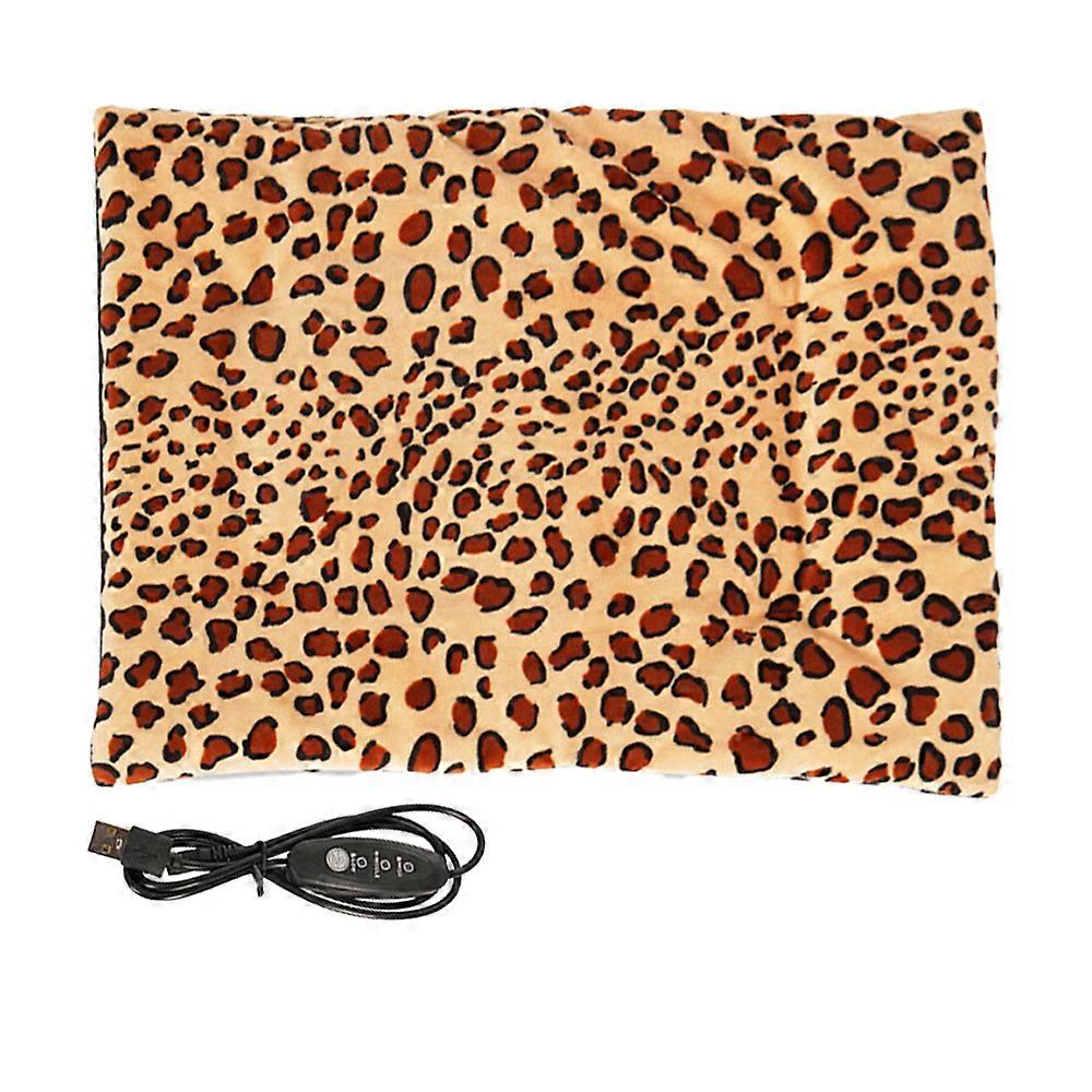 Electric Heated Dog Cat Pad Temperature Adjustable Pet Bed Warmer Blanket Mat