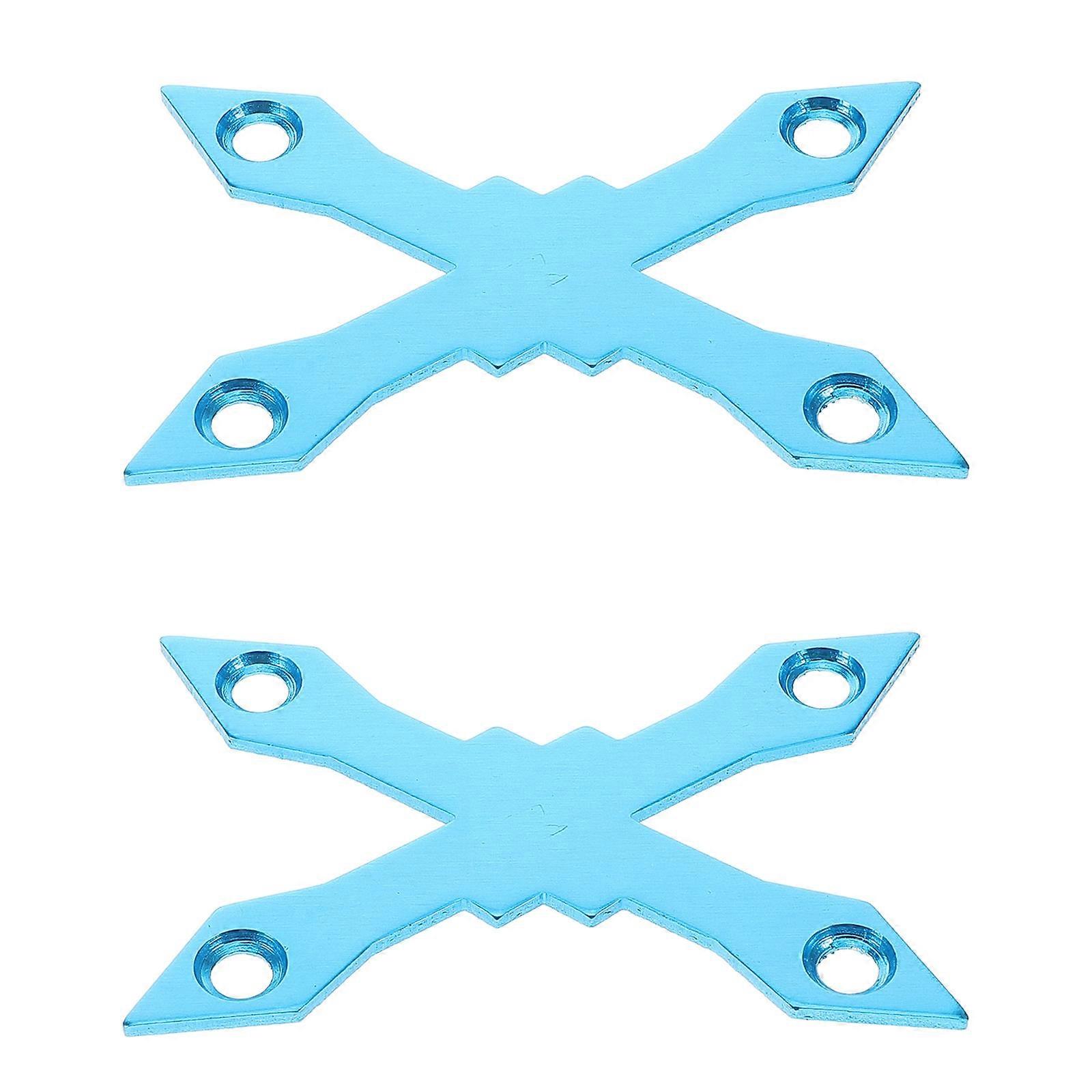 Skateboarding Skateboard Anti Sinking Gasket Deck Protection For Enhanced Flexibility Quick Installation Reliable Fixation 2Set Blue