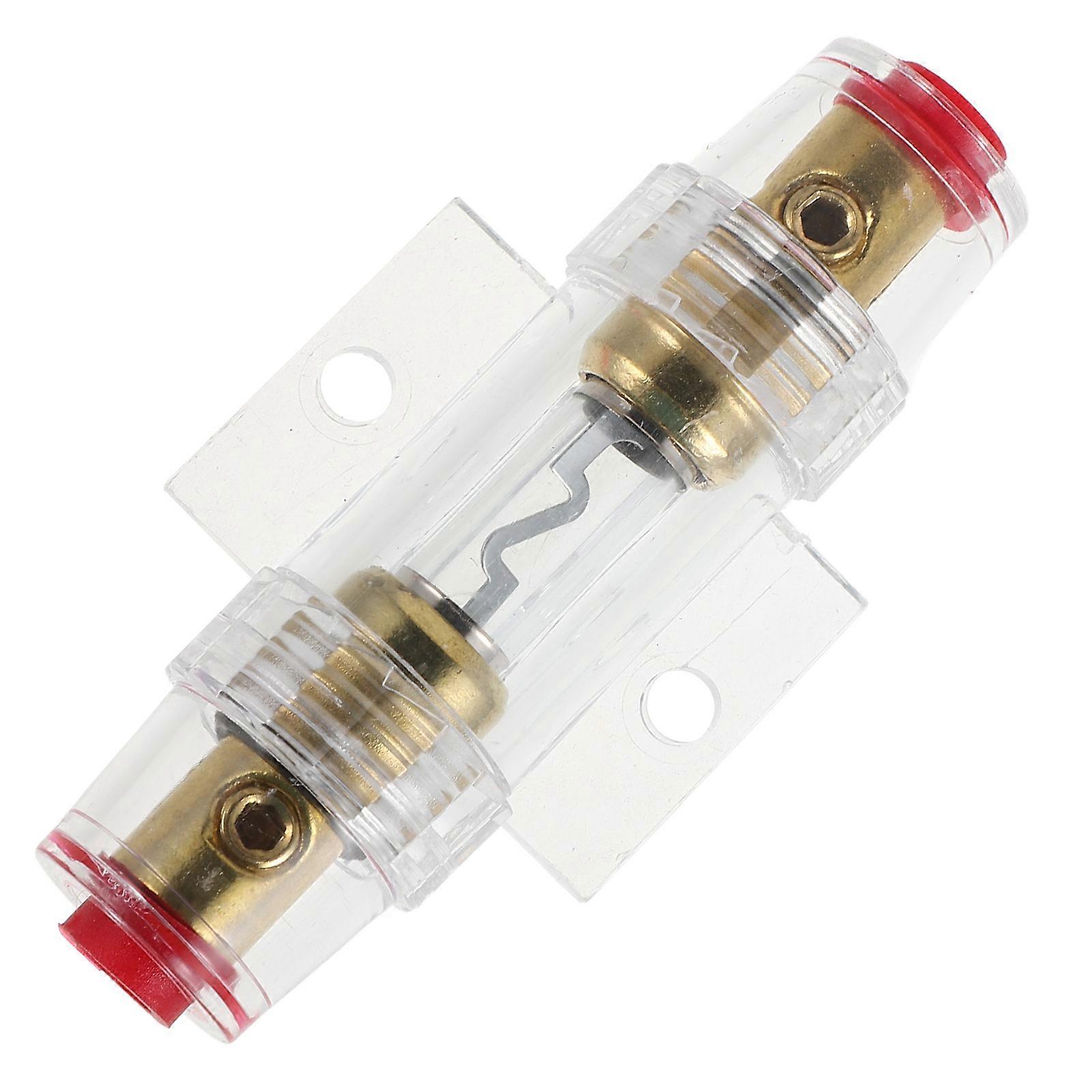 Inline Fuse Block Car Audio Accessories Enhanced Audio Performance Multi Color 8.50X4.00X2.50CM 1Pcs