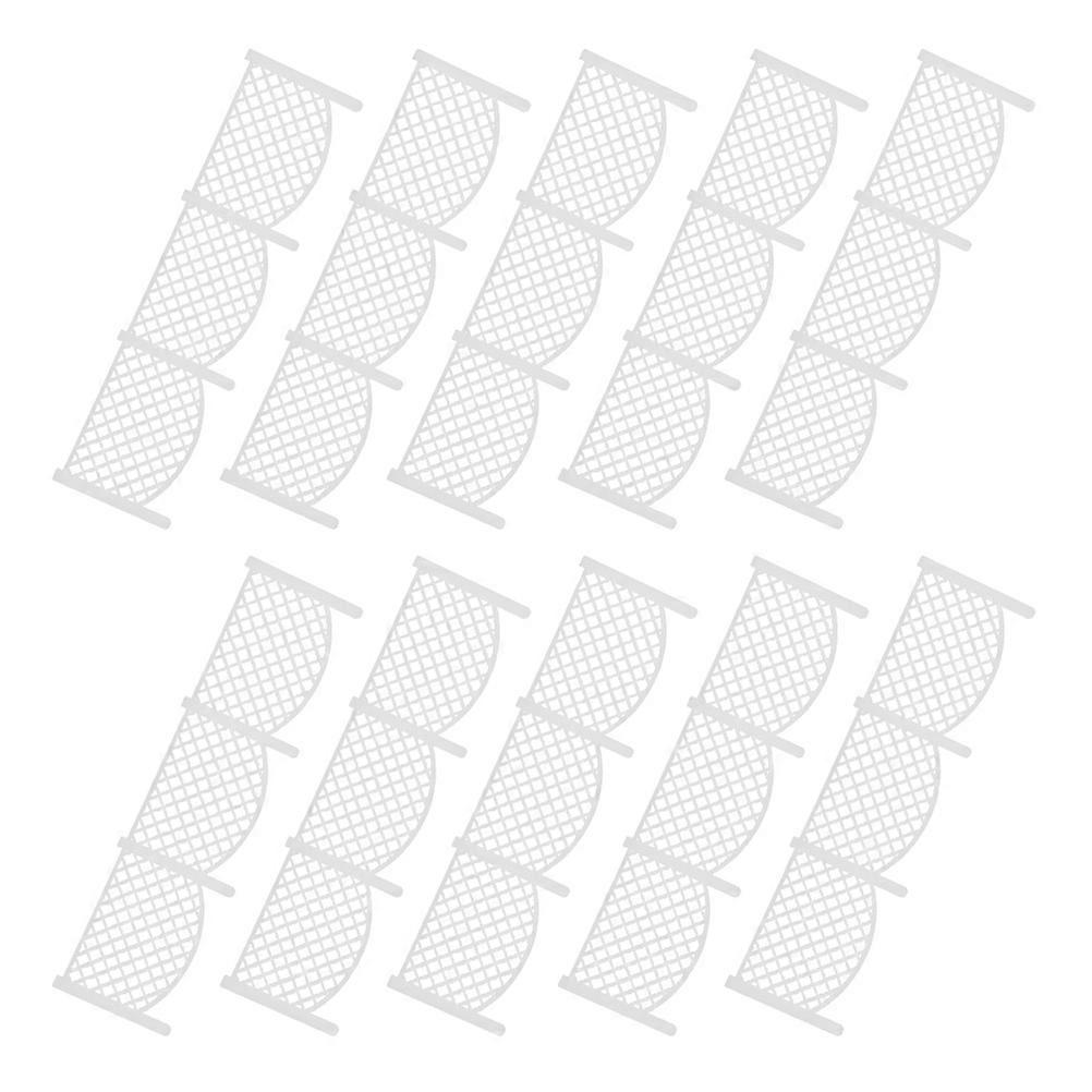 Miniature Fence Mini Fence For Garden Model Accessories ABS Material 10Pcs