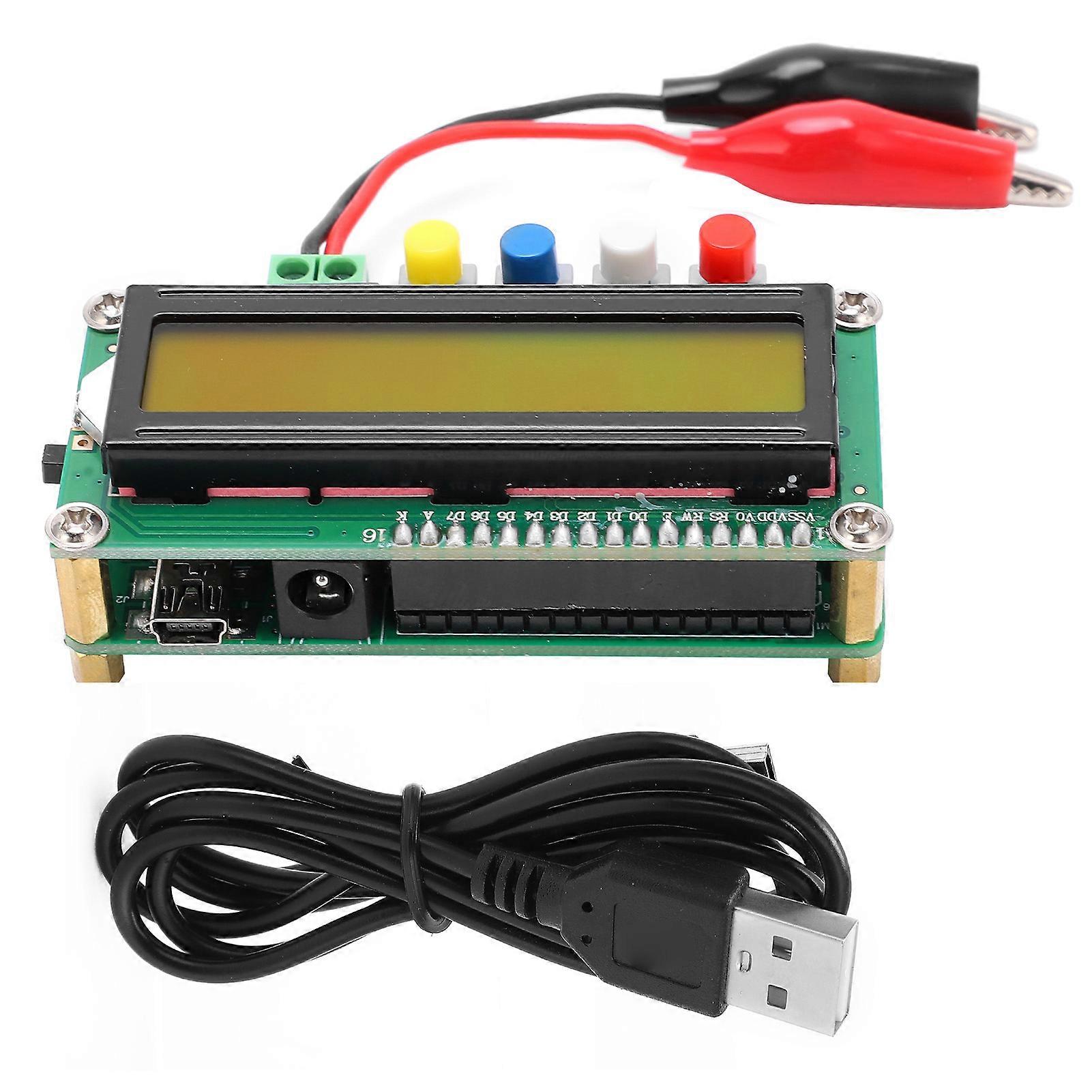 LC100A Digital Capacitance Meter Multifunction LCD HighAccuracy Mini Inductance Meter