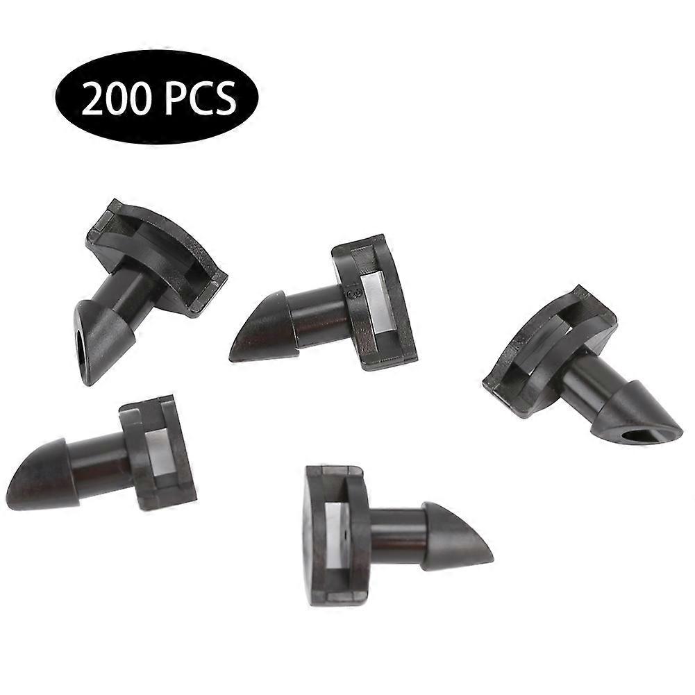 200Pcs 360 Degrees Drip Irrigation Atomizing Refraction Nozzle Micro Sprayer for Garden Use