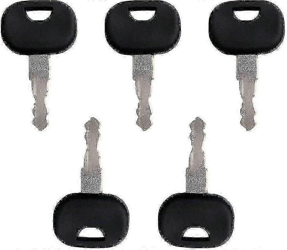 10-Pack Ignition Replacement Keys Compatible with Fendt, Claas, Liebherr, Zetteleyer, Deutz, Manitou & New Holland Excavators & Loaders