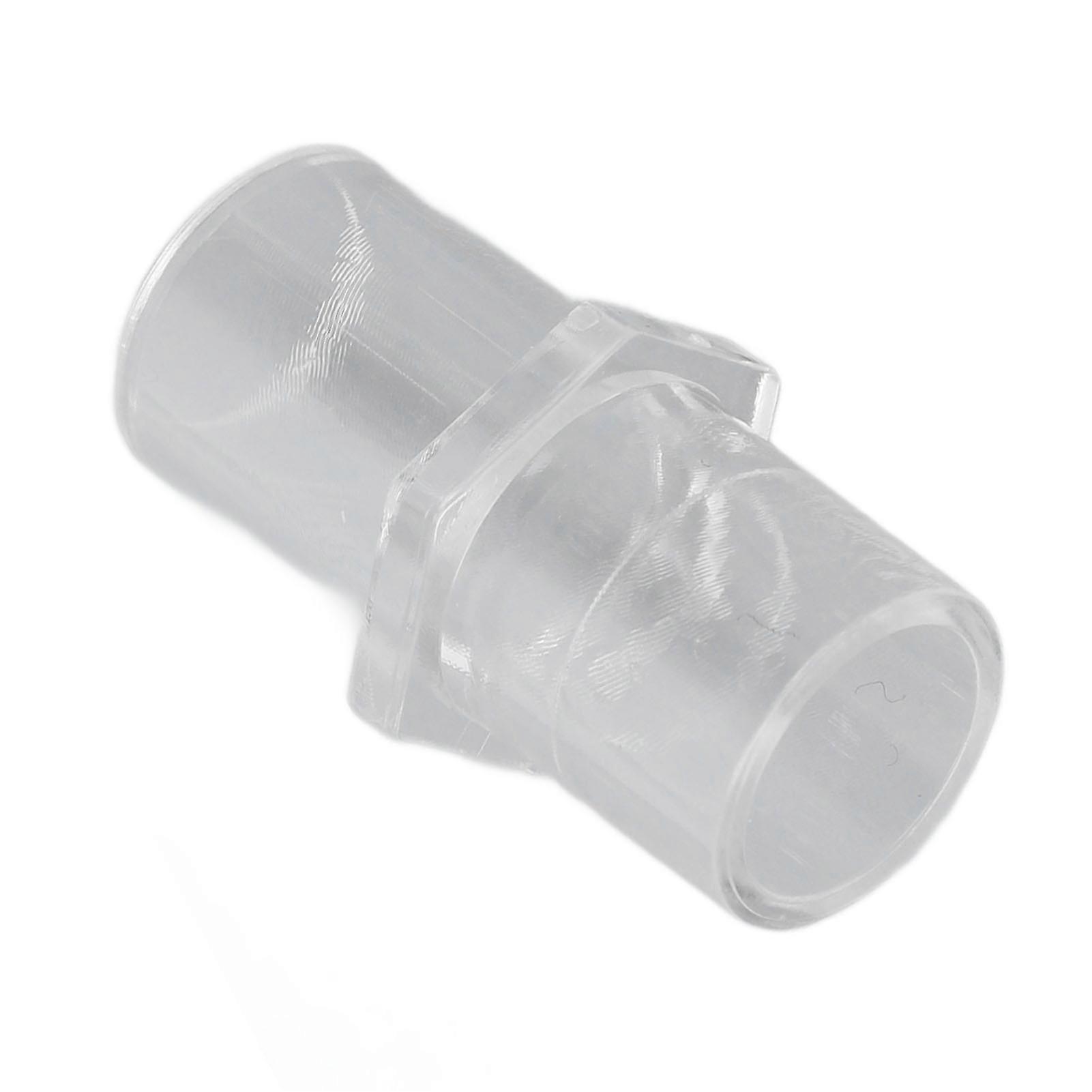 Breathing Machine Tubing Adapter Breathing Machine Face Cover Hose Connector Replacement Accessory