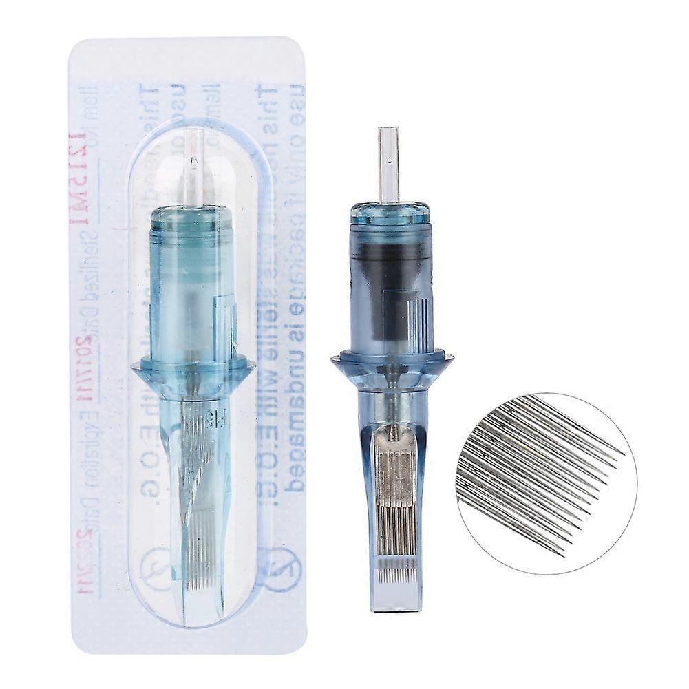 10pcs/set Disposable Makeup Tattoo Sterile Cartridge Needles RL/RM/M1/RS For Tattooing 15 M1