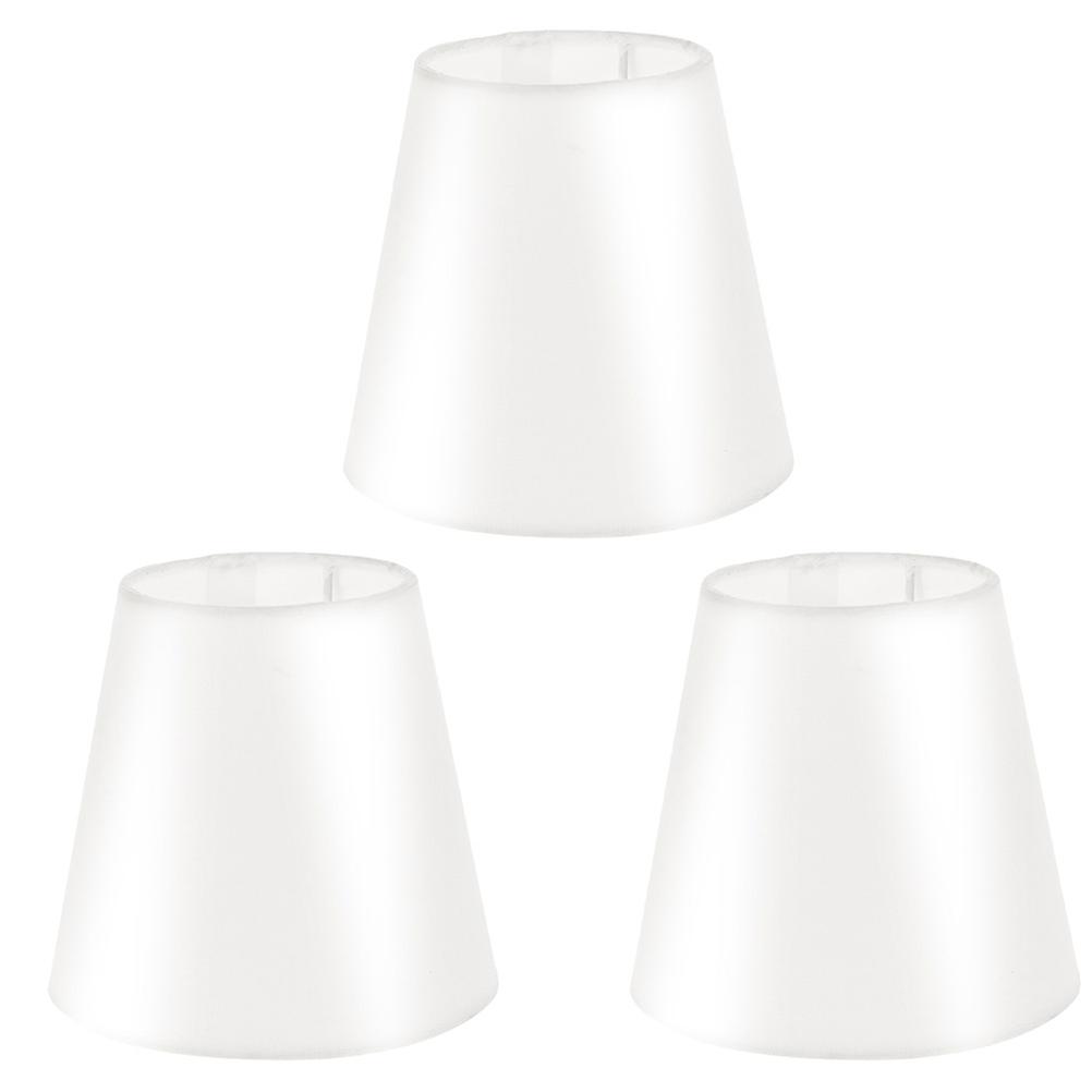 Woven Lampshade Structure Ceiling Light Cloth Lamp Shade Warm Atmosphere 14x14x13cm Red 3Set