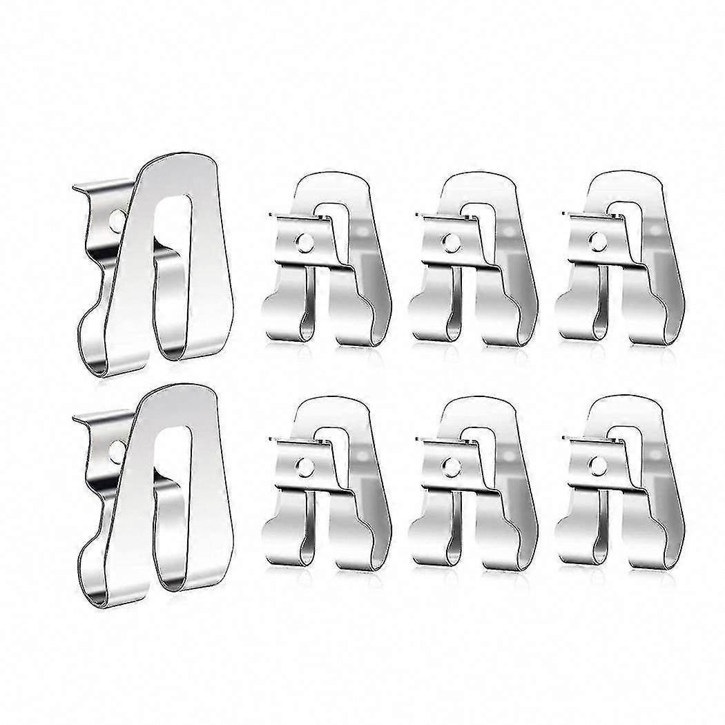 8-Pack Belt Clips with Screws for 18V Tools - Compatible Accessory Hook Set
