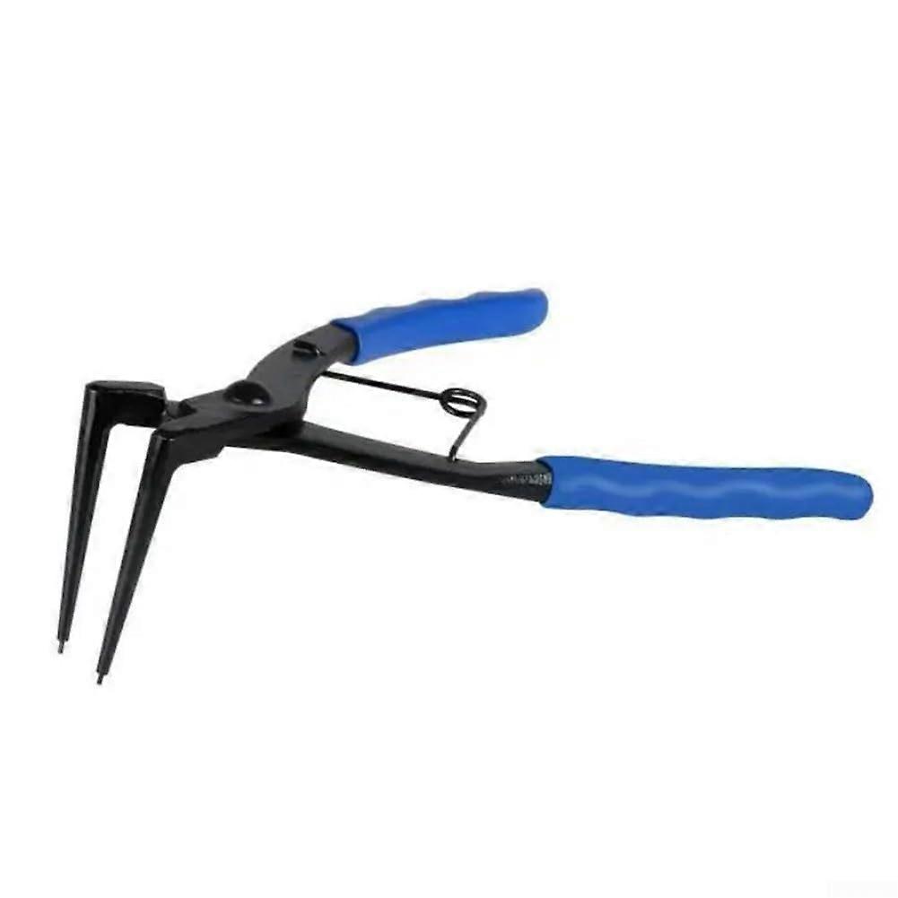 Ergonomic PVC Grip Needle Nose Pliers for Snap Ring and Buckle Removal in Tight Spaces