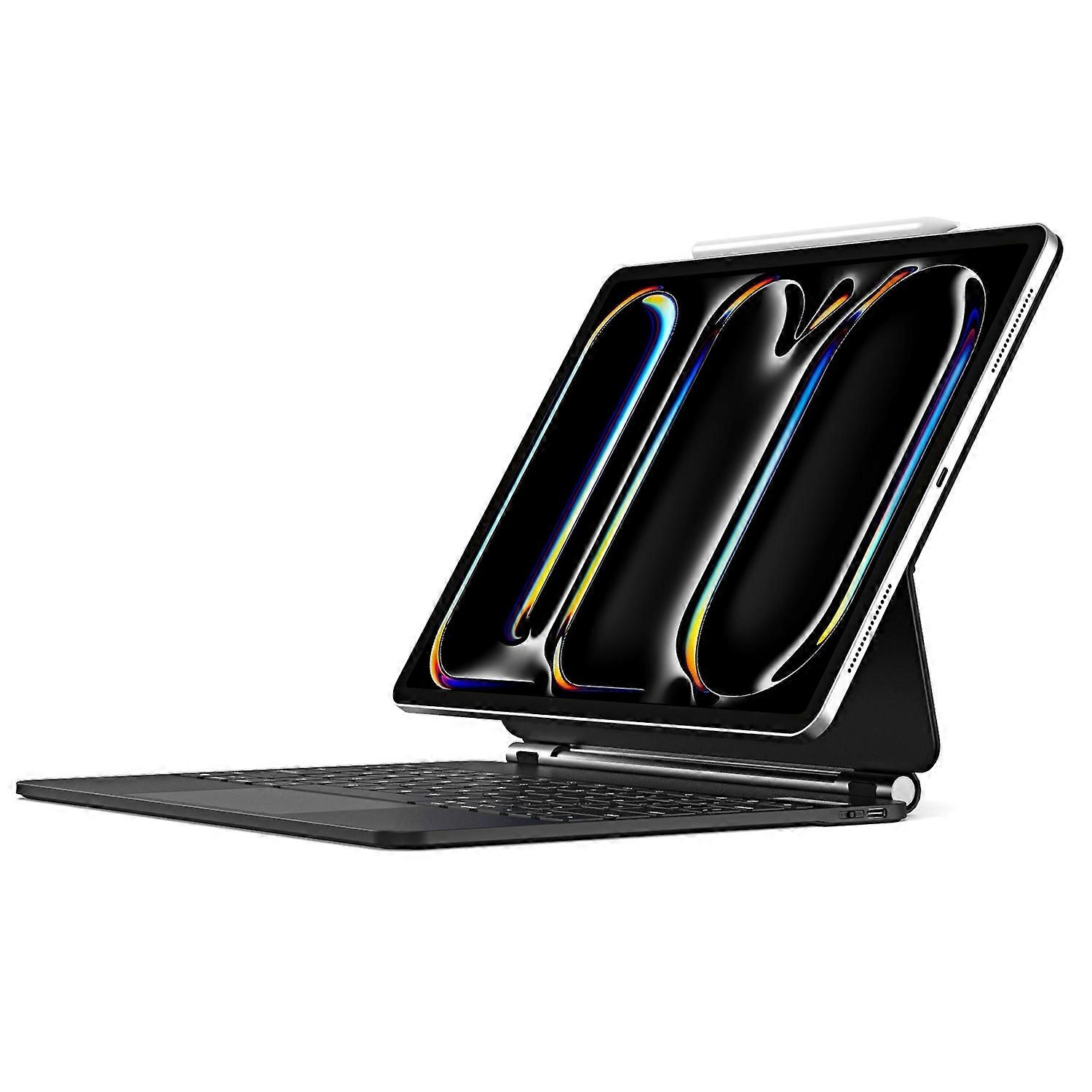 Keyboard PU Case For iPad Pro 13 2024