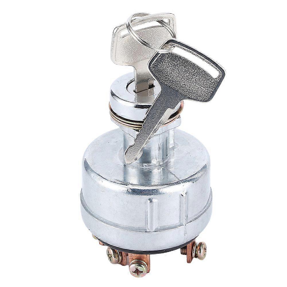 Ignition Switch 6 Terminal Wire for Kobelco SK2003 SK2005 SK1205 Tractor Mower with 2 Keys