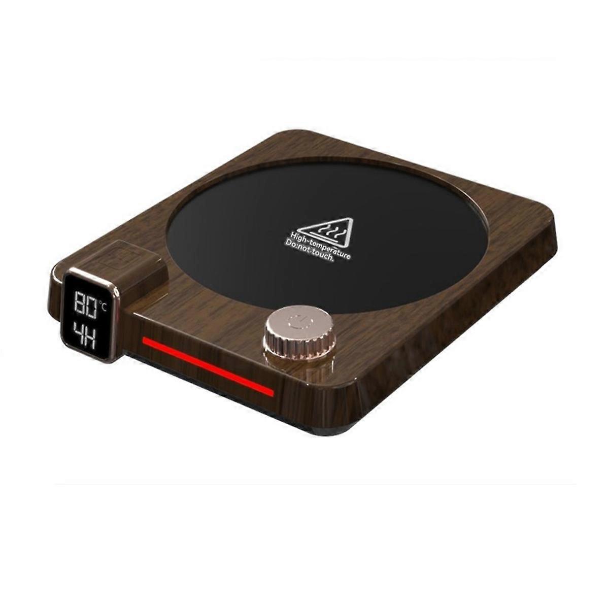220V Coffee Cup Heater Electric Mug Heater Constant Temperature 9 Gear Settings Keep Milk Tea Warm Heating Pad EU Plug C