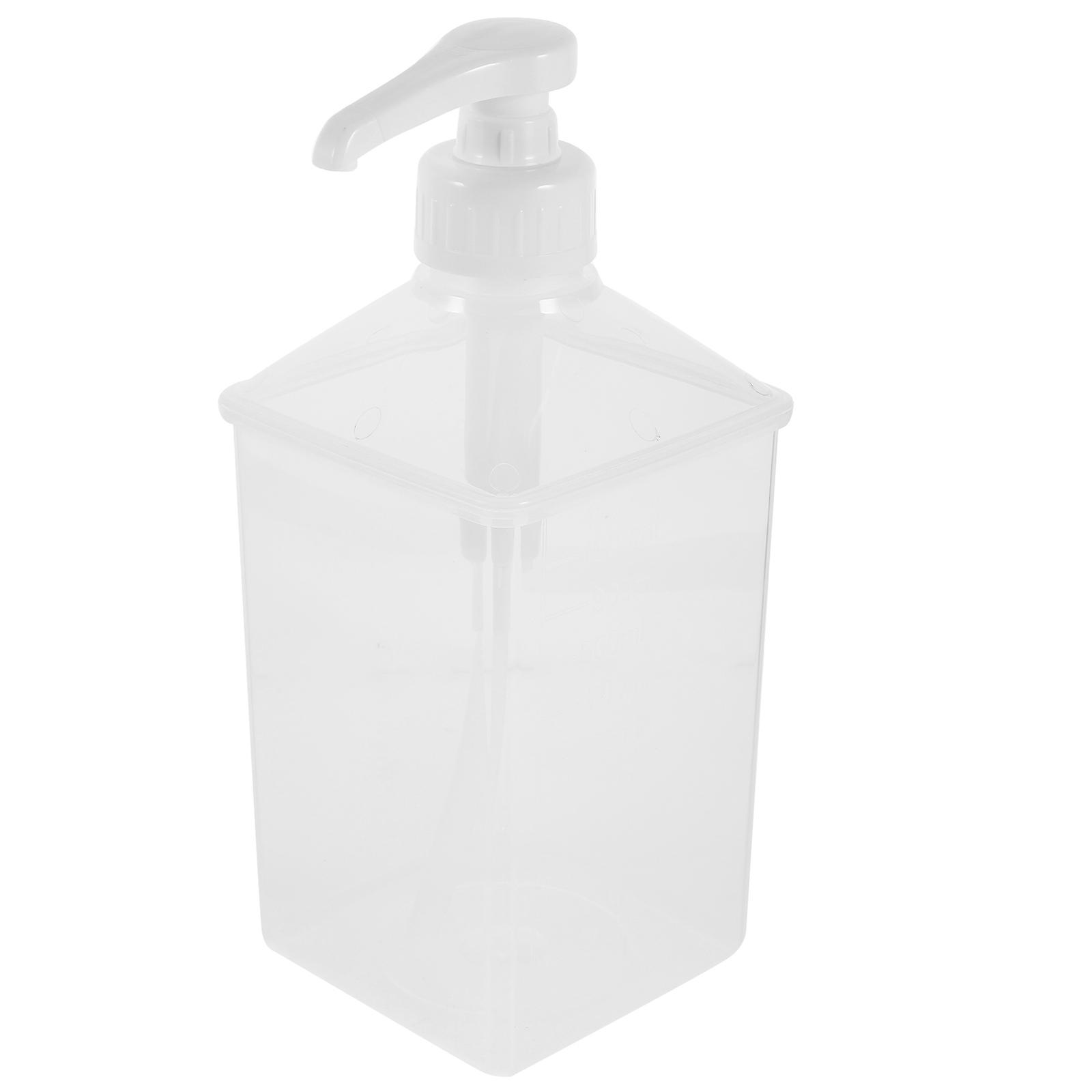 White Squeeze Bottle for Storage Non Leak Design Suitable for Most Liquids 7.5 oz