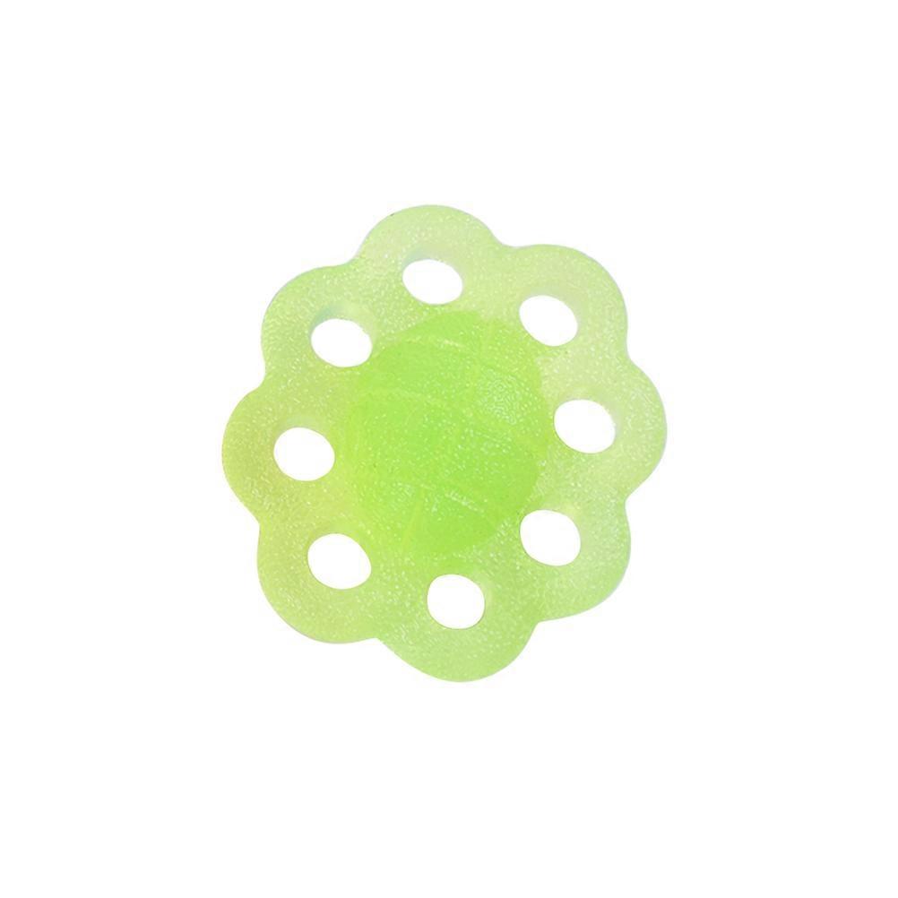 8 Hole Hand Strengthener Multifunctional Elastic Exerciser Physical Therapy Pain Injury Relief Physical Rehabilitation (Lemon Green Moderate)