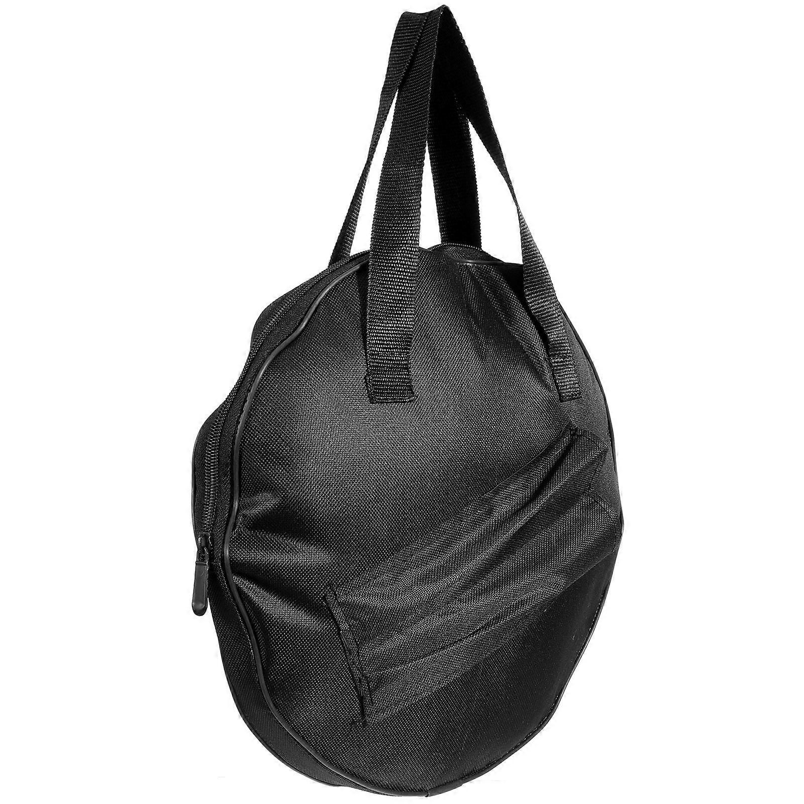 Oxford Cloth Dumb Drum Bag Rectangular Shape Simple Structure Musicians Travel Transportation 12.8×12.8×0.8in 1Set
