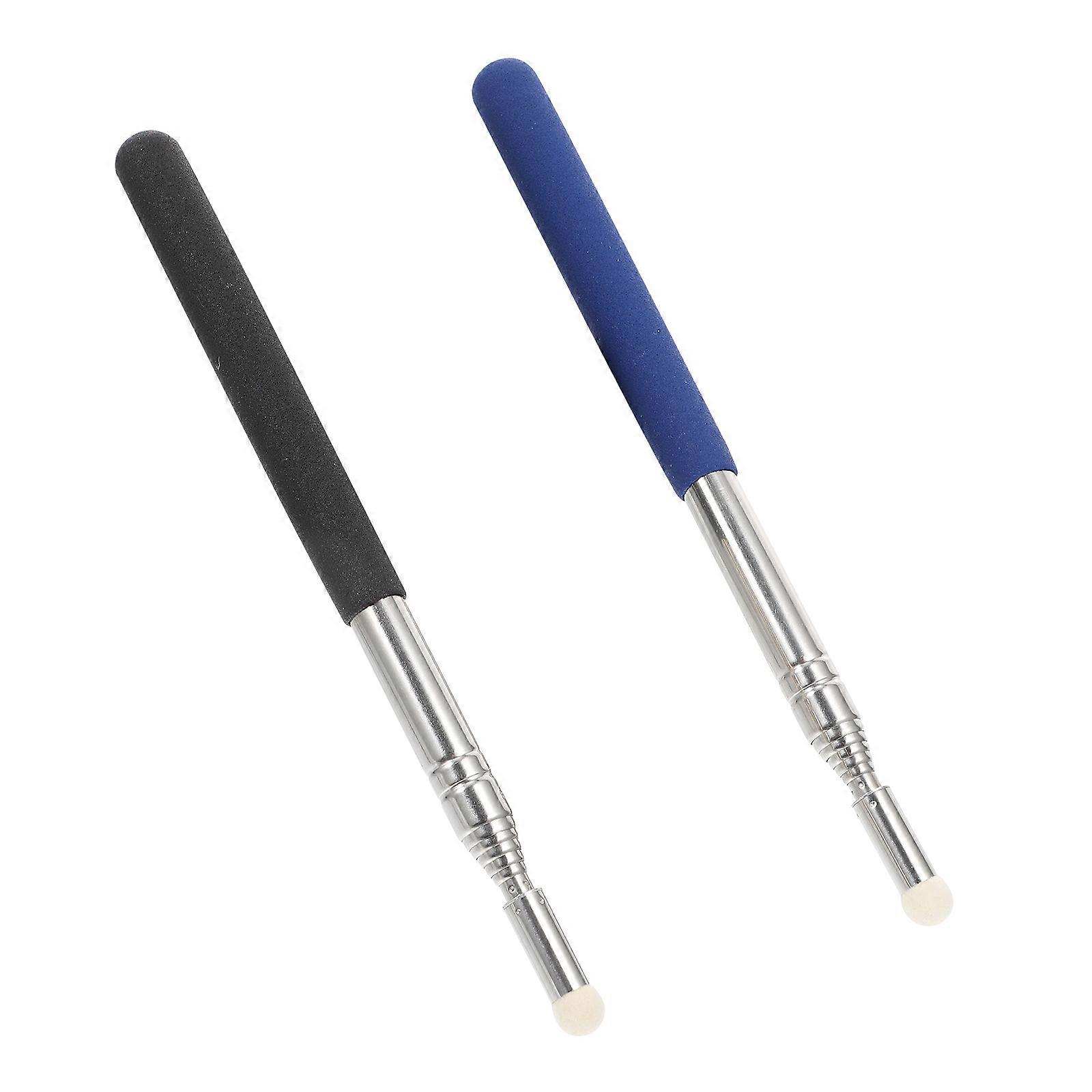 Sturdy Stainless Steel Retractable Teaching Pointers for Classroom Use Assorted Color