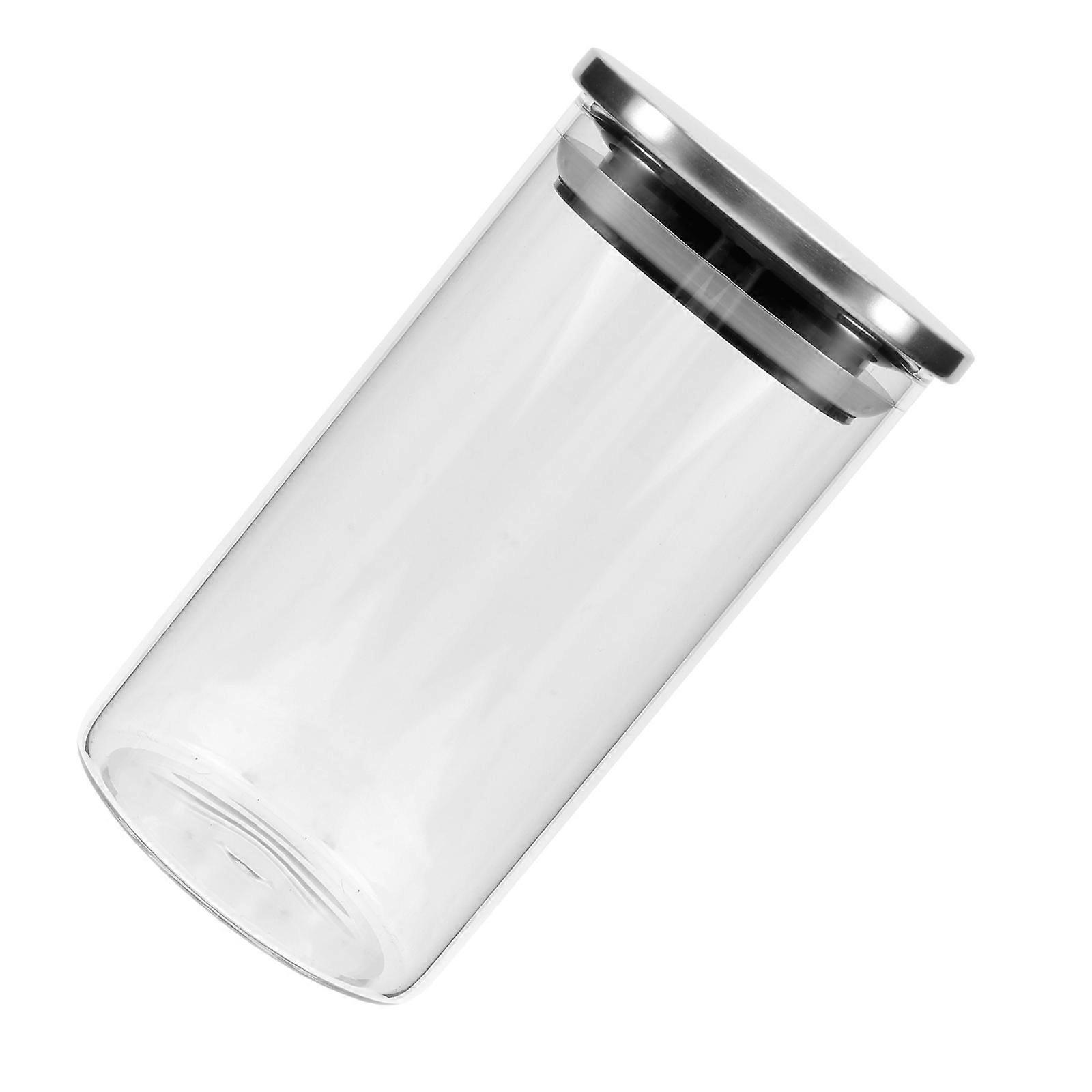 Kitchen Storage Case Glass Jars Transparent Containers For Grains Leak-Proof 300ml 1Pack