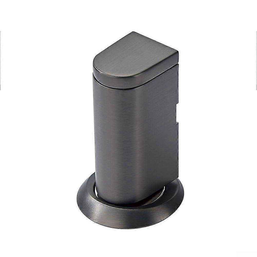 Anticollision door stopper without drilling for home protection (gray)