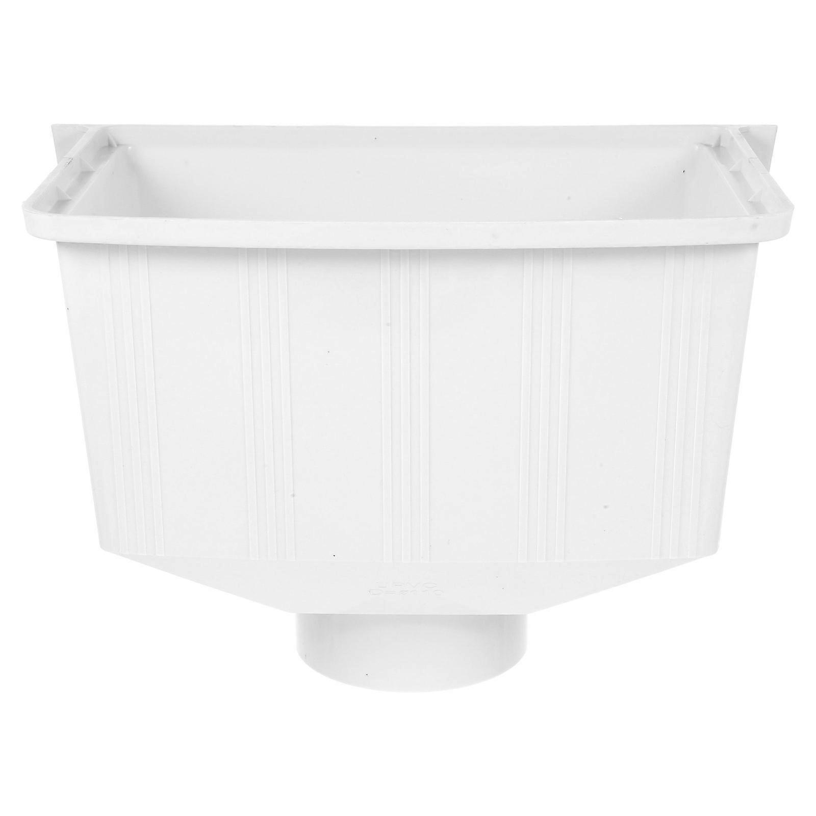 Rainwater Gutter Pipe Connector Downspout Diverter For House And Garage Drainage Solution 110mm Inner Diameter PVC 1Set