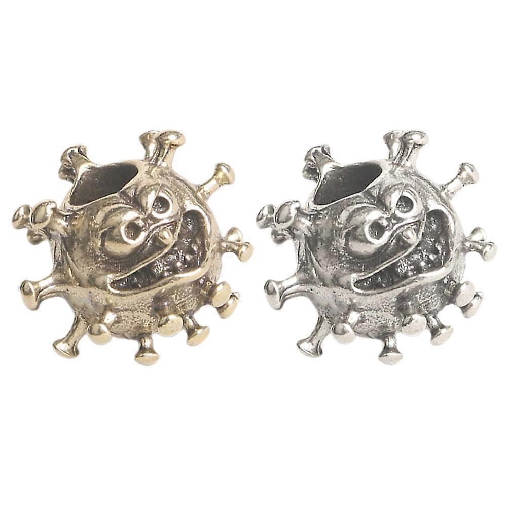 Vintage Key Chain Charms 2pcs Creative DIY Jewelry Pendants for Earrings, Lightweight Unique Design for Handicrafts and Key Rings