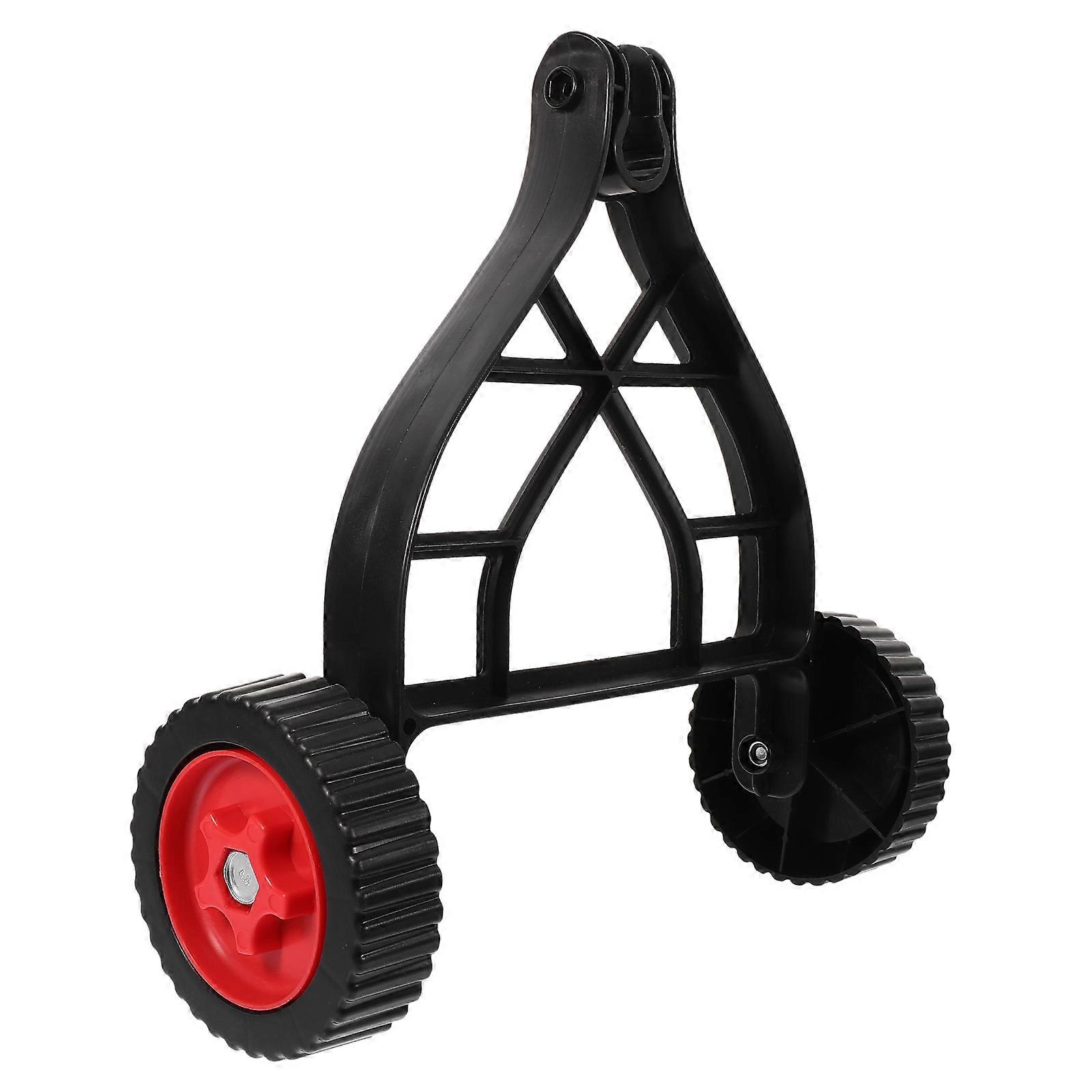 Adjustable String Trimmer Wheel Assembly for Lawn Mowers – Universal Auxiliary Wheel Upgrade for Garden Trimmers and Mowers