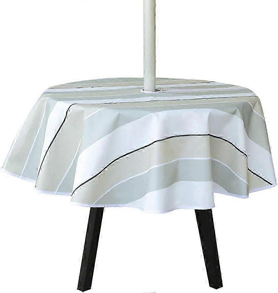 Outdoor Umbrella Tablecloth, Patio Outdoor Tablecloth, Round Rectangular With