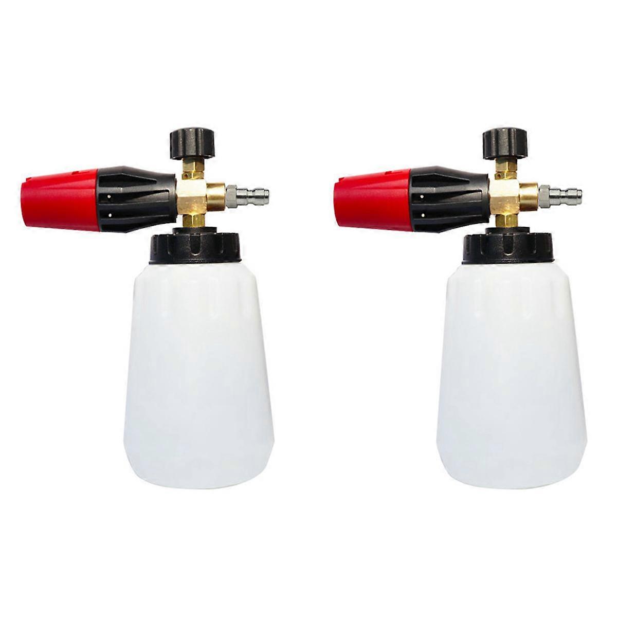 Pressure Washer Snow Foam Nozzle Adjustable Foam Cannon Generator Car Clean Soap Foam Wash for Inter