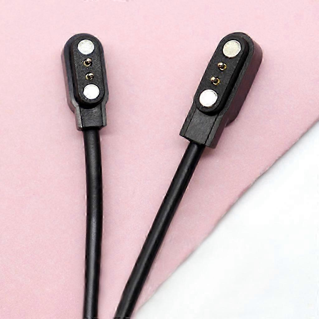 Smartwatch כבל טעינה מגנטי מטען USB 2Pin עבור IP68 מכוון / רצון
