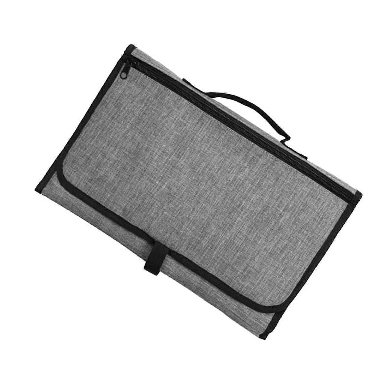 Waterproof Changing Mat for Babies, Grey
