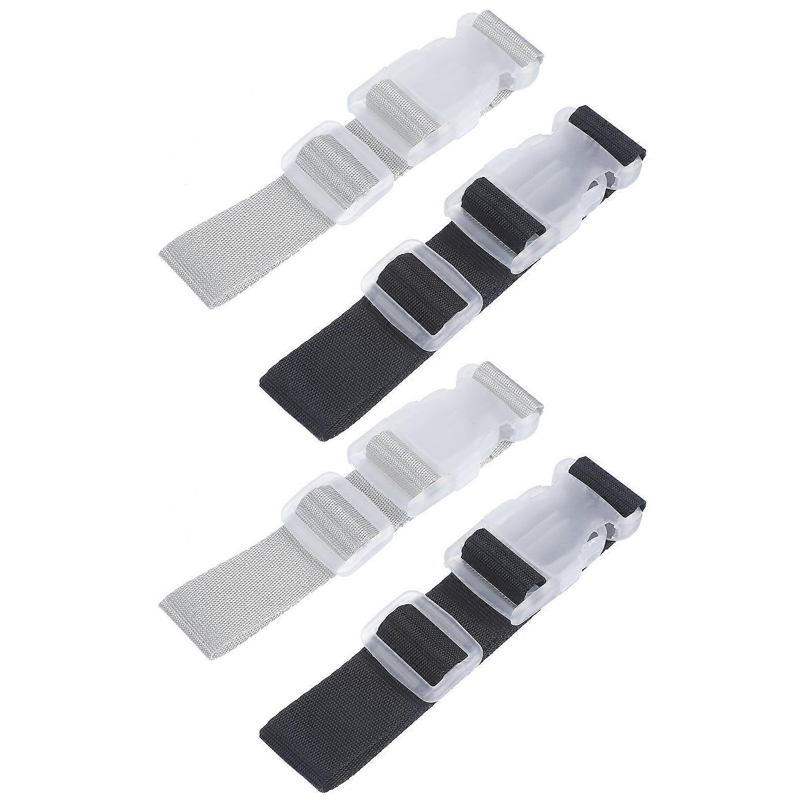 Adjustable Suitcase Fixing Straps   Versatile Luggage Belts for Travel, Camping, and Extra Baggage   Easy to Use and Store   4pcs Set