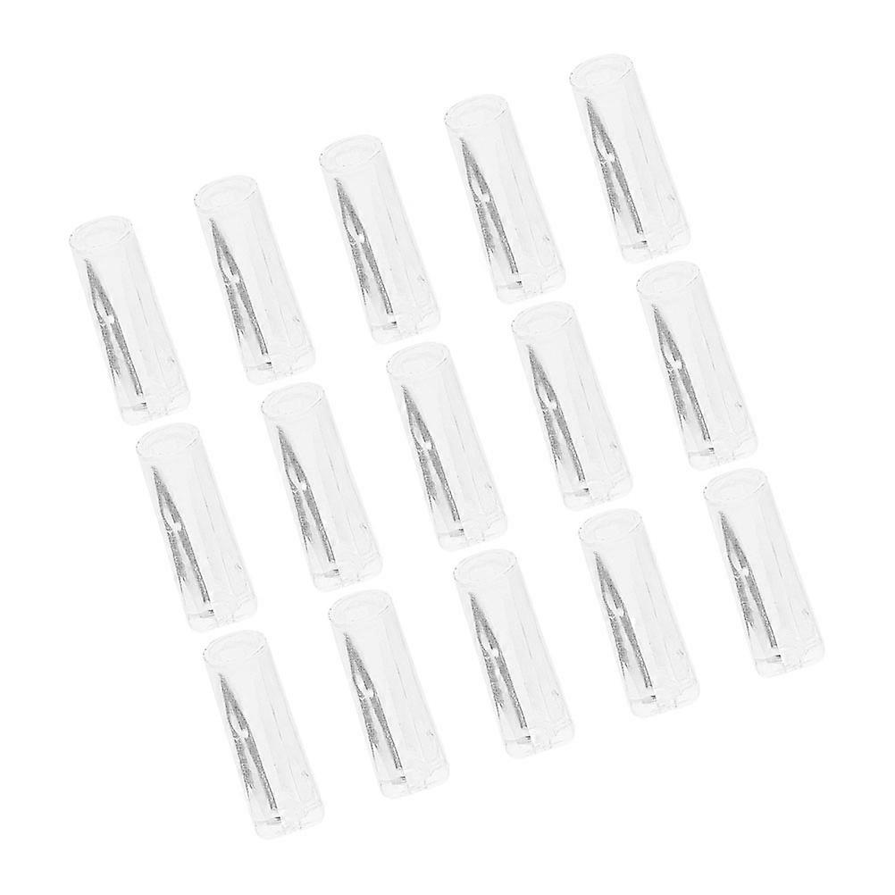 15pcs Transparent Plastic Blind Pull Knobs Cord Pulls for Window Blinds, Curtains, Roman Shades – Replacement Tassels for Easy DIY Repair