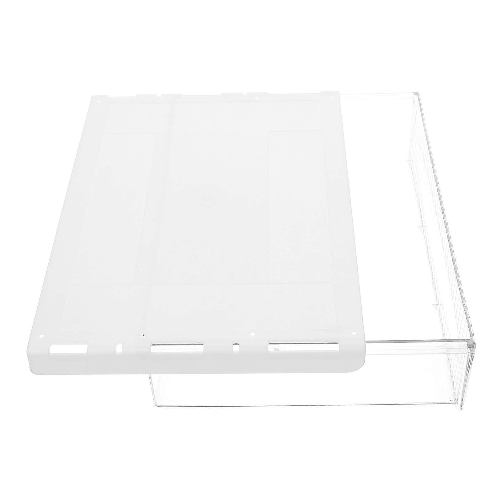 Hidden Desk Storage Box Adhesive Pull Out Drawers 12.7X8.9X2.4In Suitable For Adults And Storage Holder Use With Optimization Function 1 Set