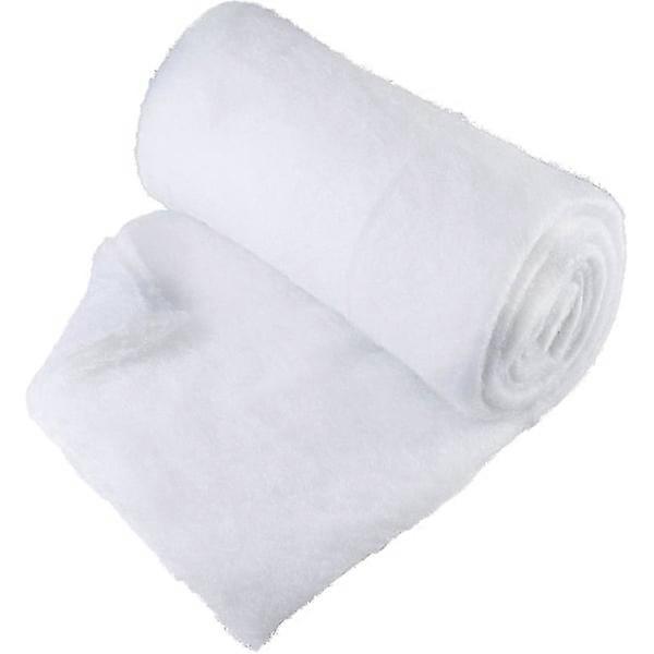 Christmas Artificial Snow Effect Fabric Roll Pack (100x150cm) - Thick and Fluffy White Artificial Snow Effect Felt