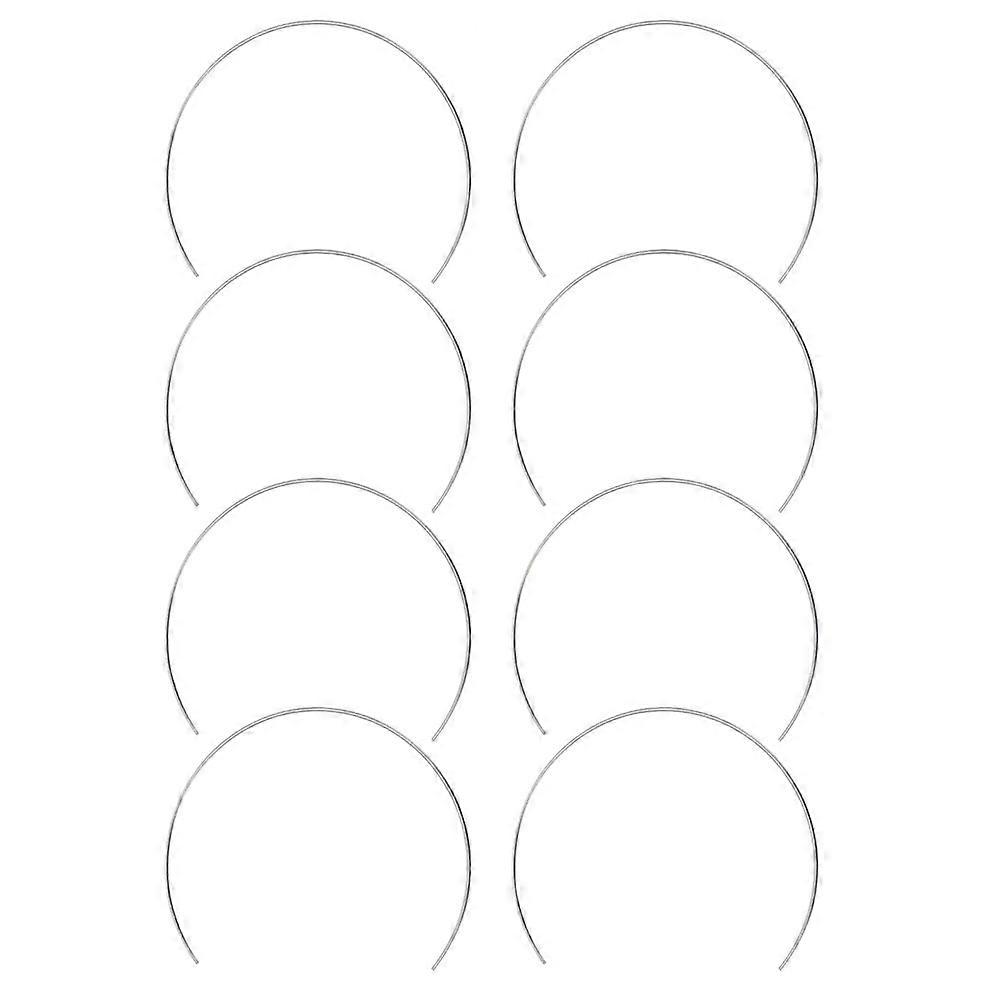 8pcs DIY Dreamcatcher Frame Windbell Circle Making Half Rings