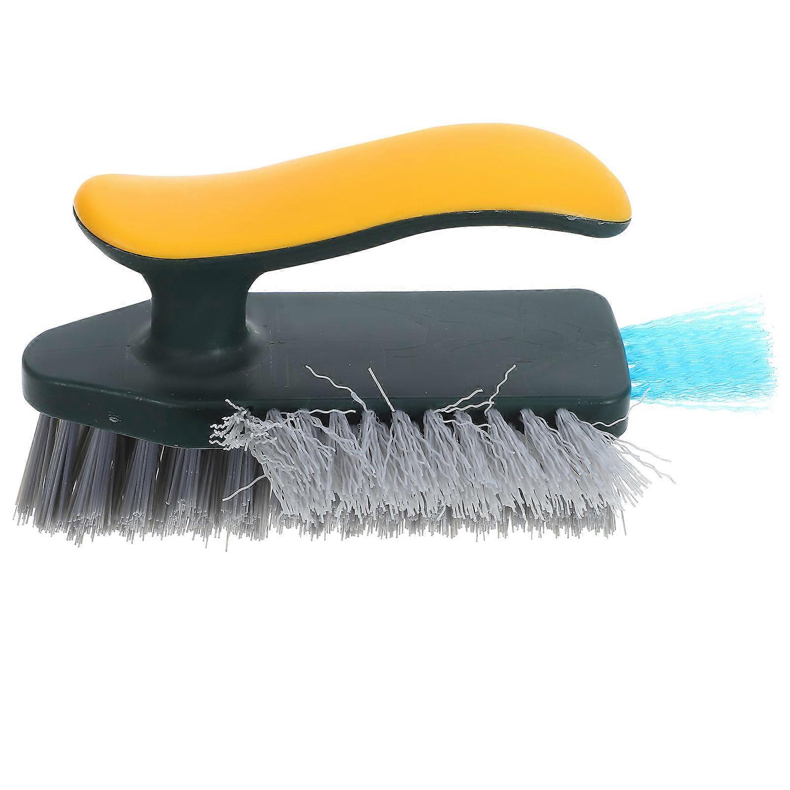 Multi Crevice Cleaning Brush with Polypropylene Bristles for Home Use 7 Inch