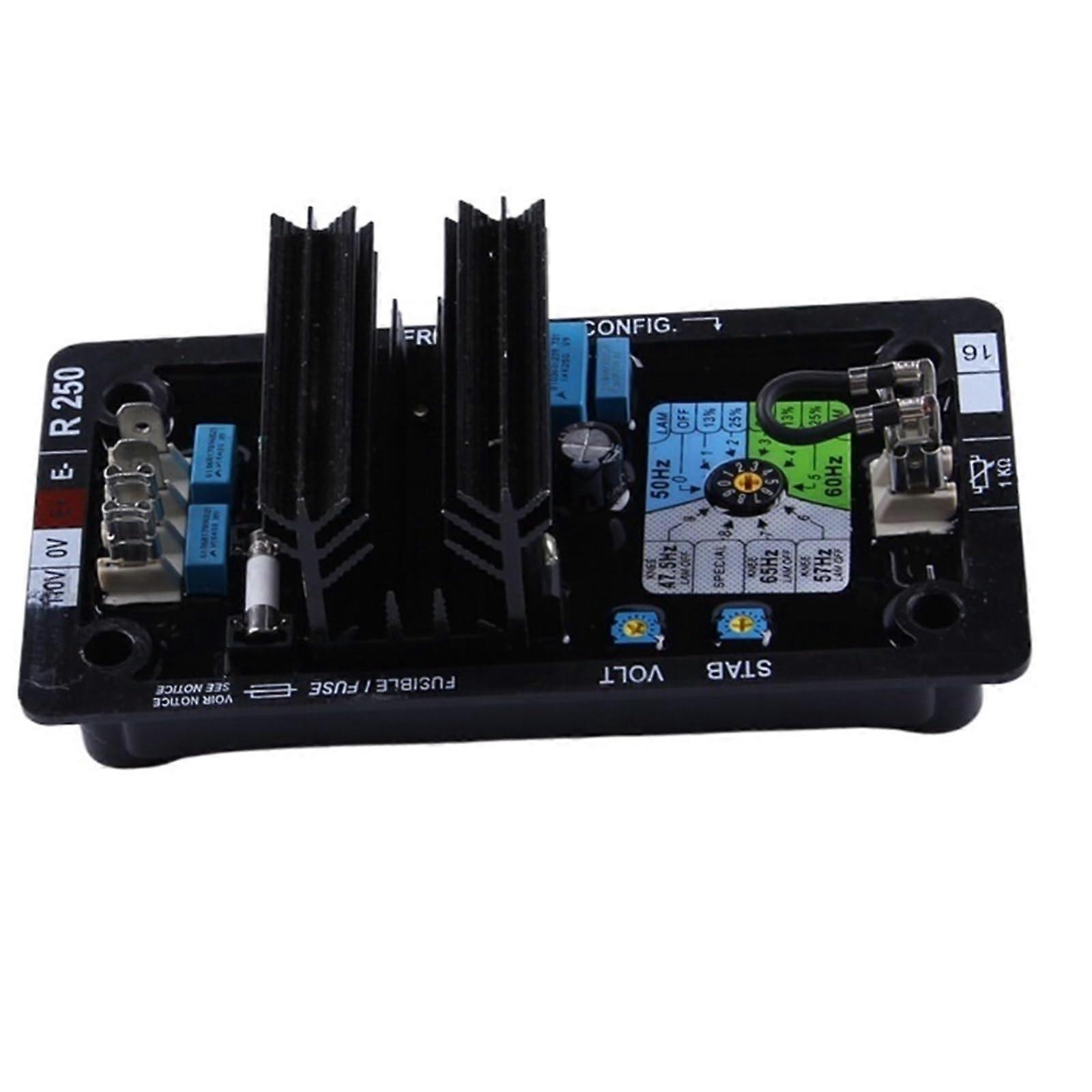 "Generator Set Brushless Automatic Voltage Regulator AVR R250 for Enhanced Power Stability and Efficiency"