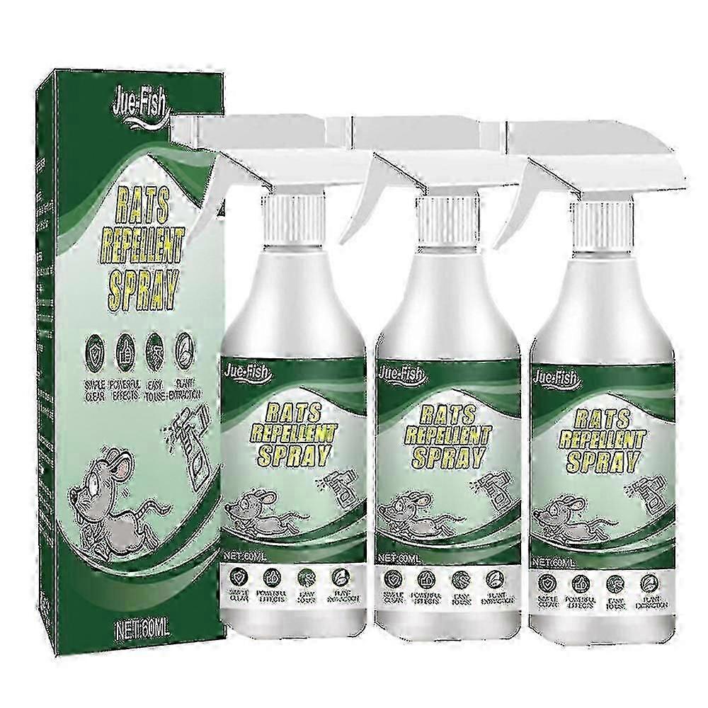 3x Peppermint Repellent Mice Repeller Mouse Repellent Spray Natural Armor Rodent Shield Trigger Sprayer Household Accessories Spray