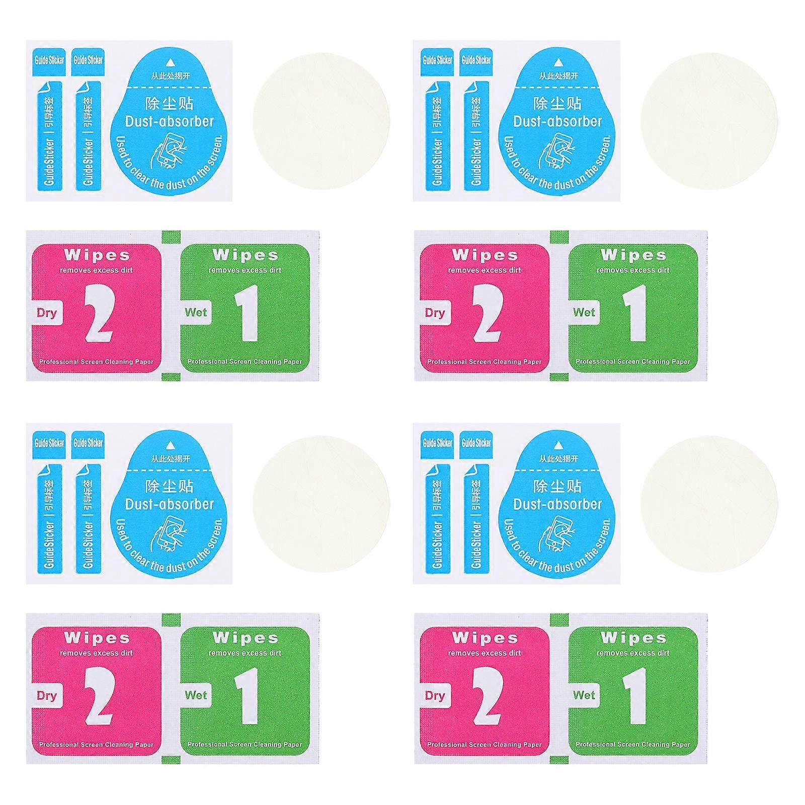 Smartwatch Screen Protector Universal Round Shape Strong Hardness Anti-Scratch 4Pcs