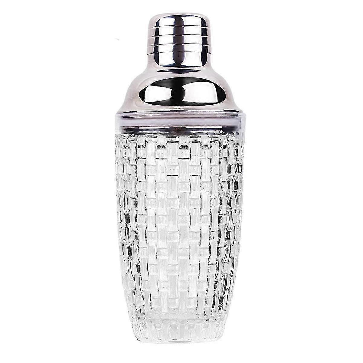 13 盎司玻璃鸡尾酒调酒器套装 - 用于鸡尾酒和饮料调酒器的玻璃调酒器