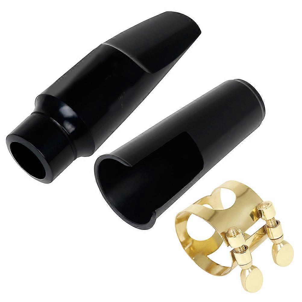 Saxophone Mouthpiece Protective Cap Best For Professional Performance Including Durable Ligature For Reed Securing 1 Set