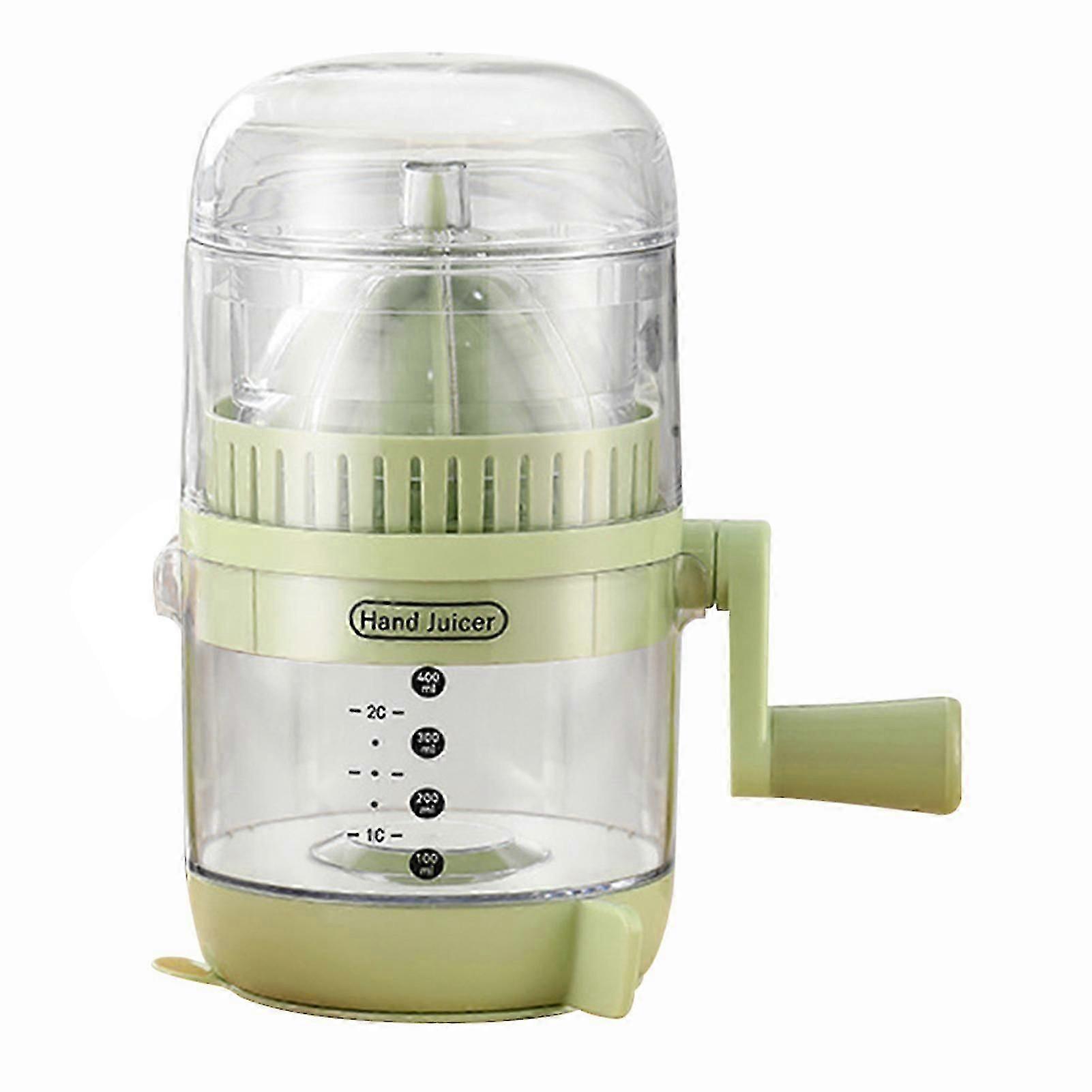 Multifunctional Manual Squeezer Citrus Juicer Citrus Juicer with Hand Crank Spout for Kitchen Home