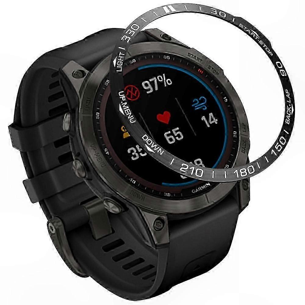 Anti-Scratch Metal Bezel Ring for GPS Smartwatch Protective Accessory